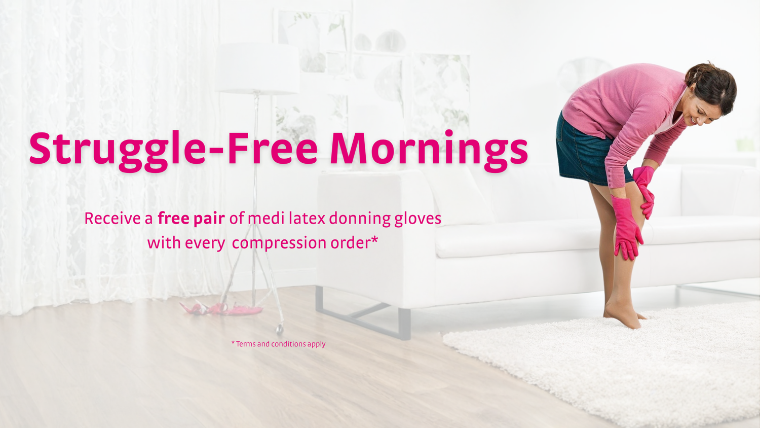 Free Donning Gloves with Every Compression Order