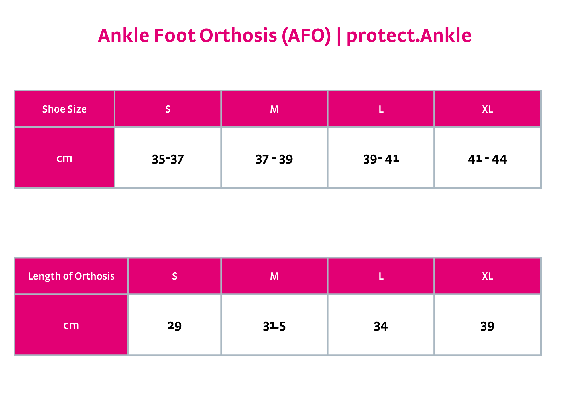 Ankle Foot Orthosis (AFO) | protect.Ankle