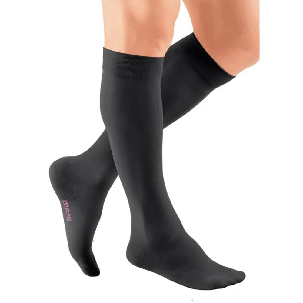 mediven elegance® Knee High Compression Stockings Black