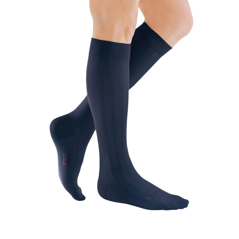 mediven elegance® Knee High Compression Stockings Navy