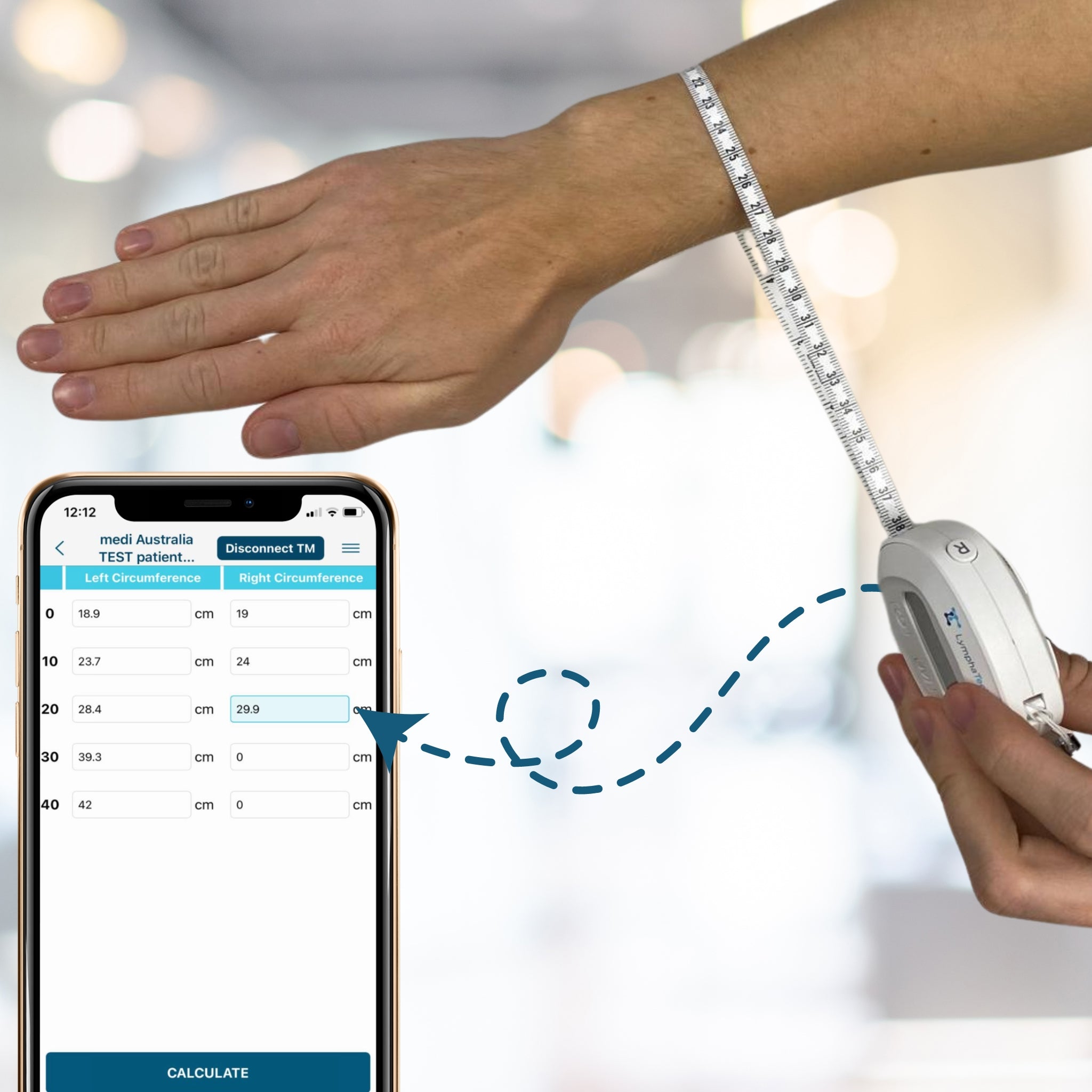 Bluetooth Tape Measure medi Australia