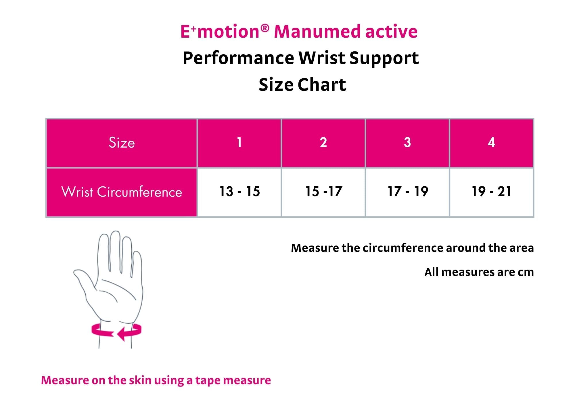 E+motion® Manumed Active Wrist Sport Support