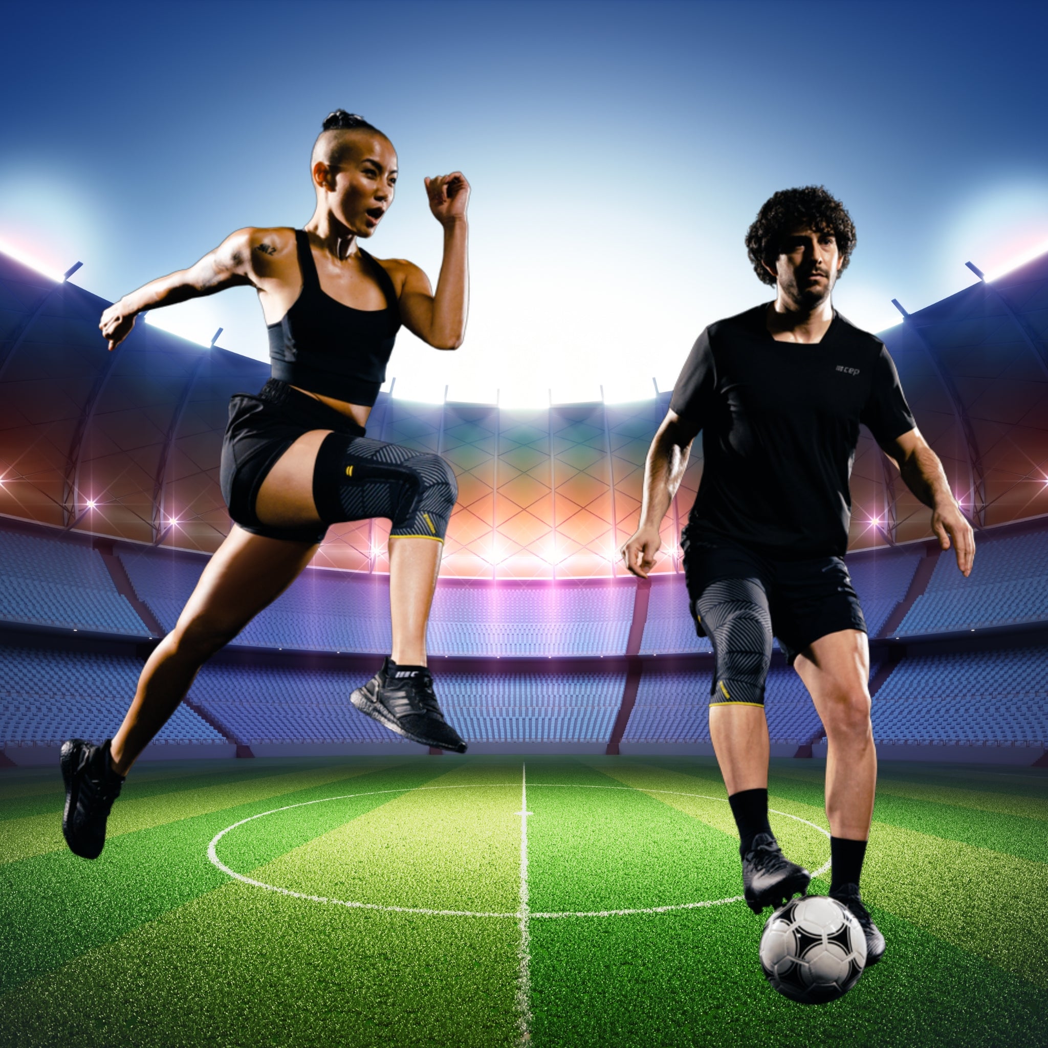 Genumedi®️ E⁺motion® Sports Knee Support | medi Australia
