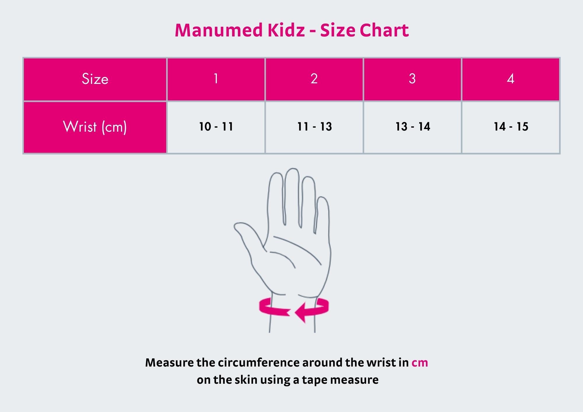 Manumed Kidz Wrist Brace | medi Australia