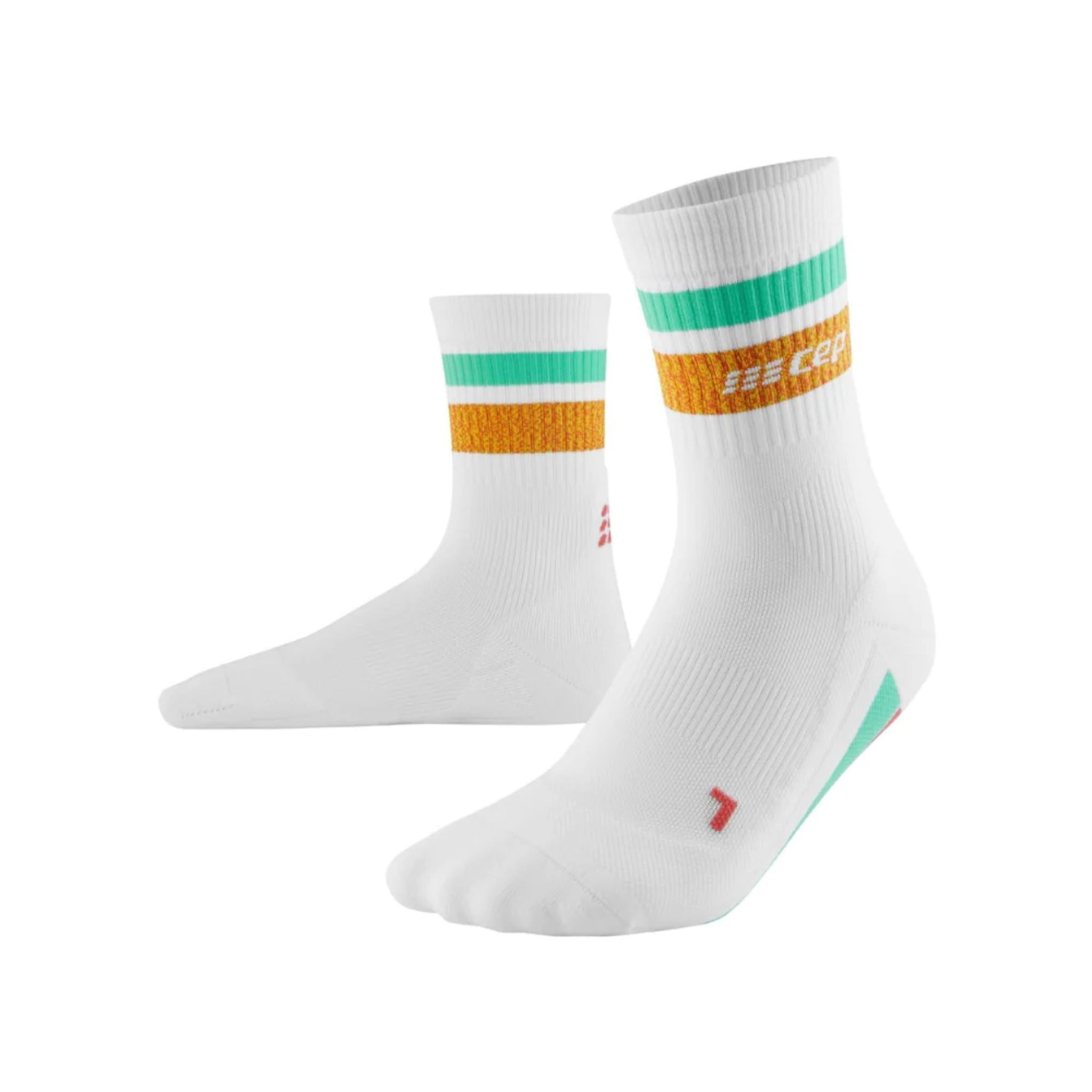 Miami Vibes 80's Mid Cut Compression Socks | Women