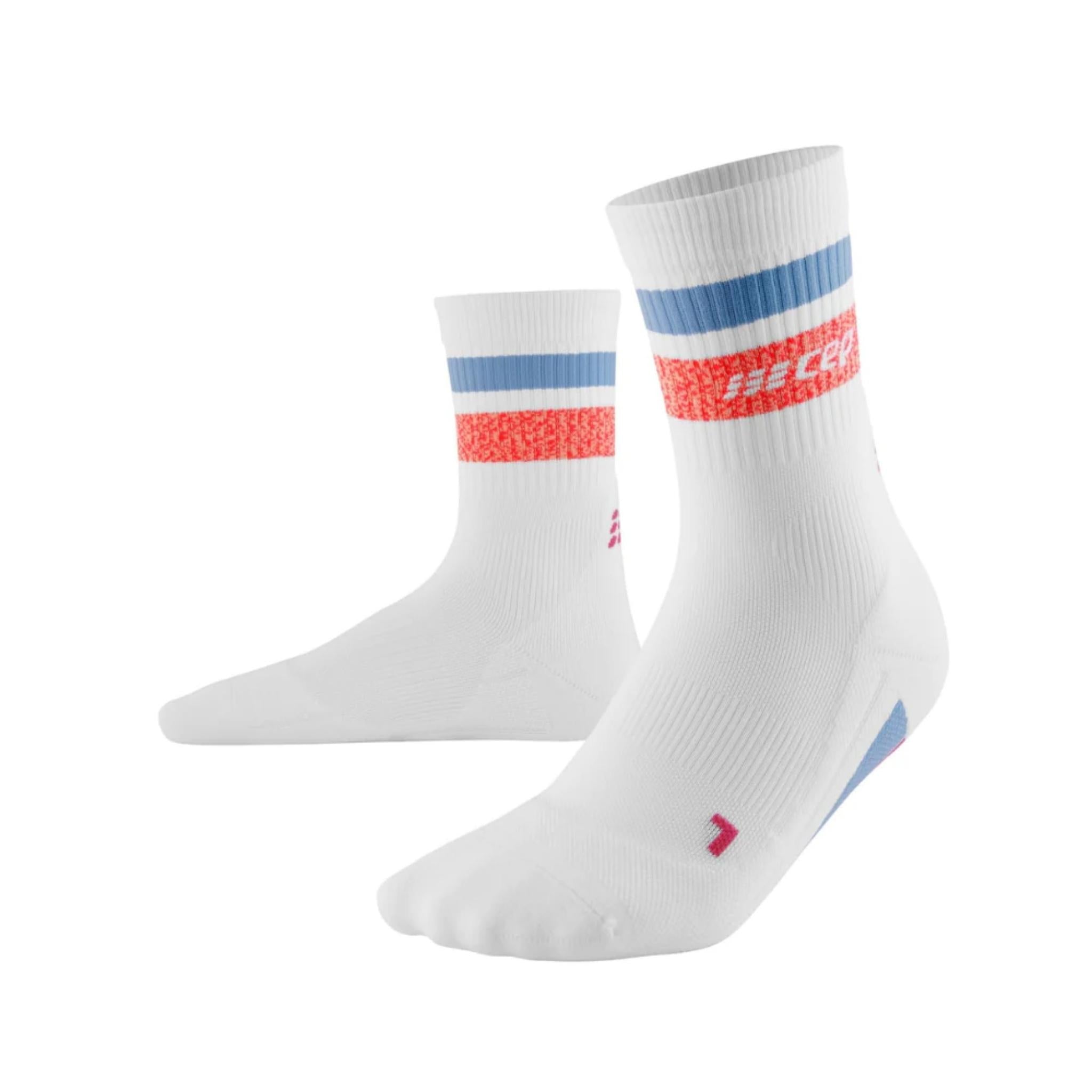 Miami Vibes 80's Mid Cut Compression Socks | Women