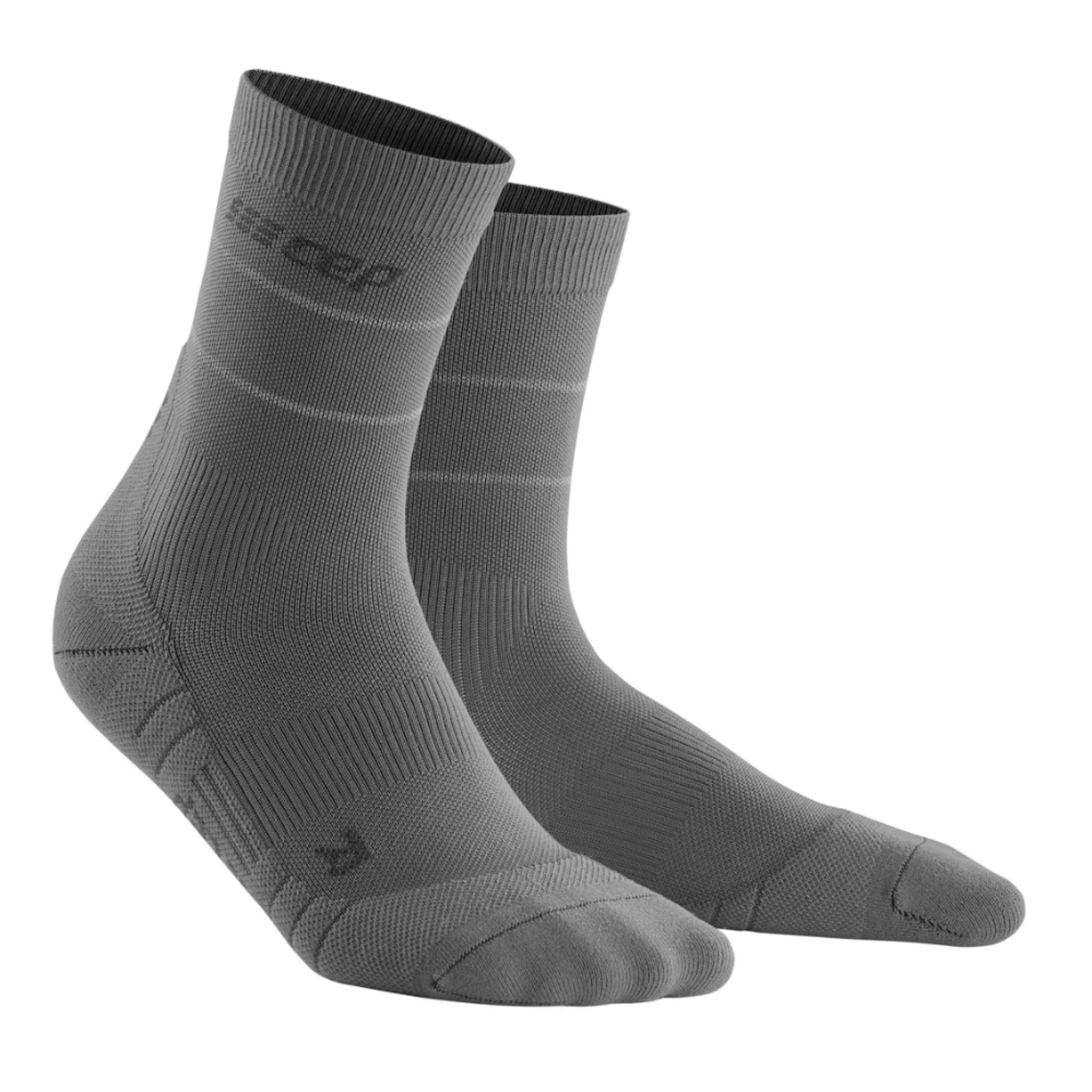 Reflective Mid Cut Compression Socks | Men