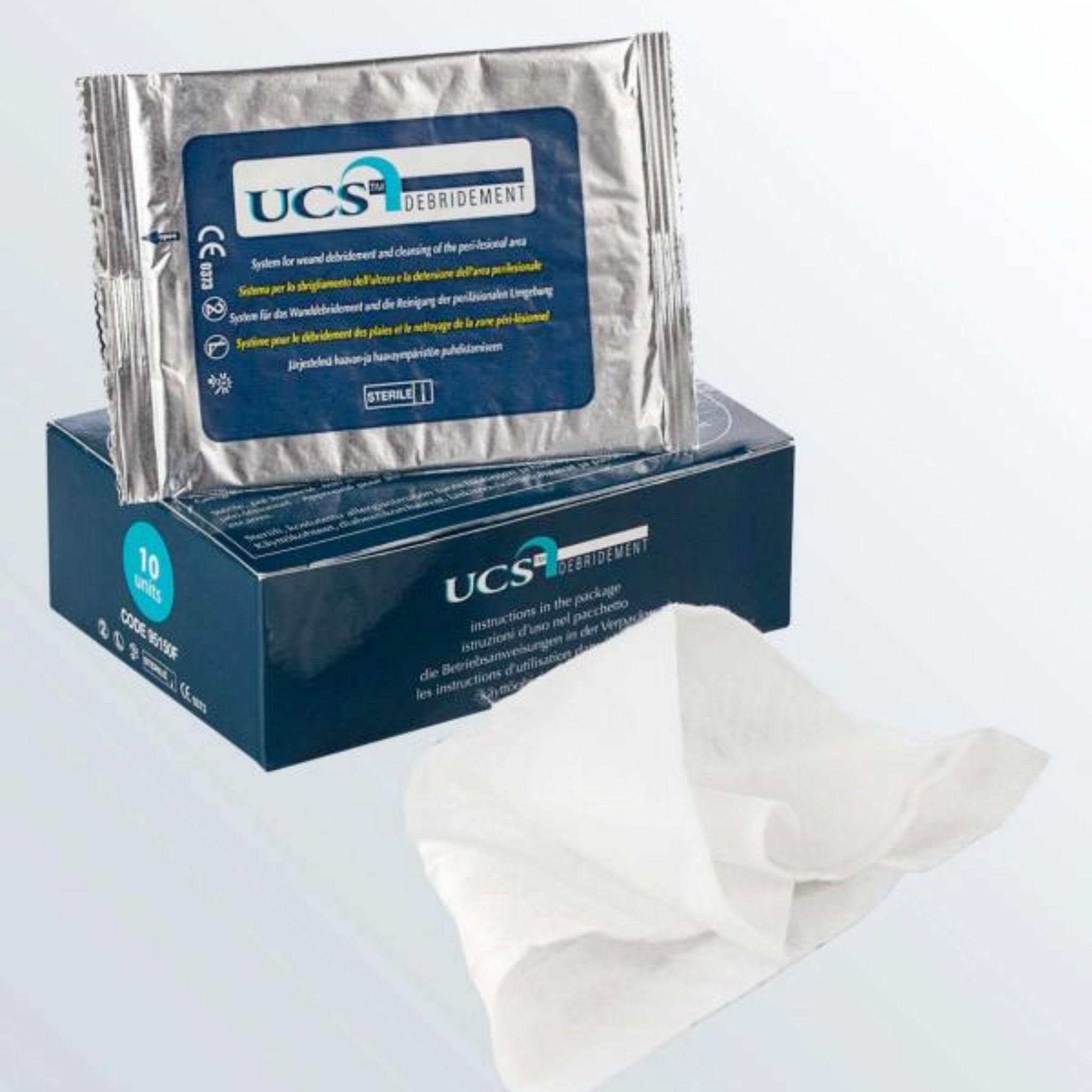 UCS Wound Debridement Cloths medi