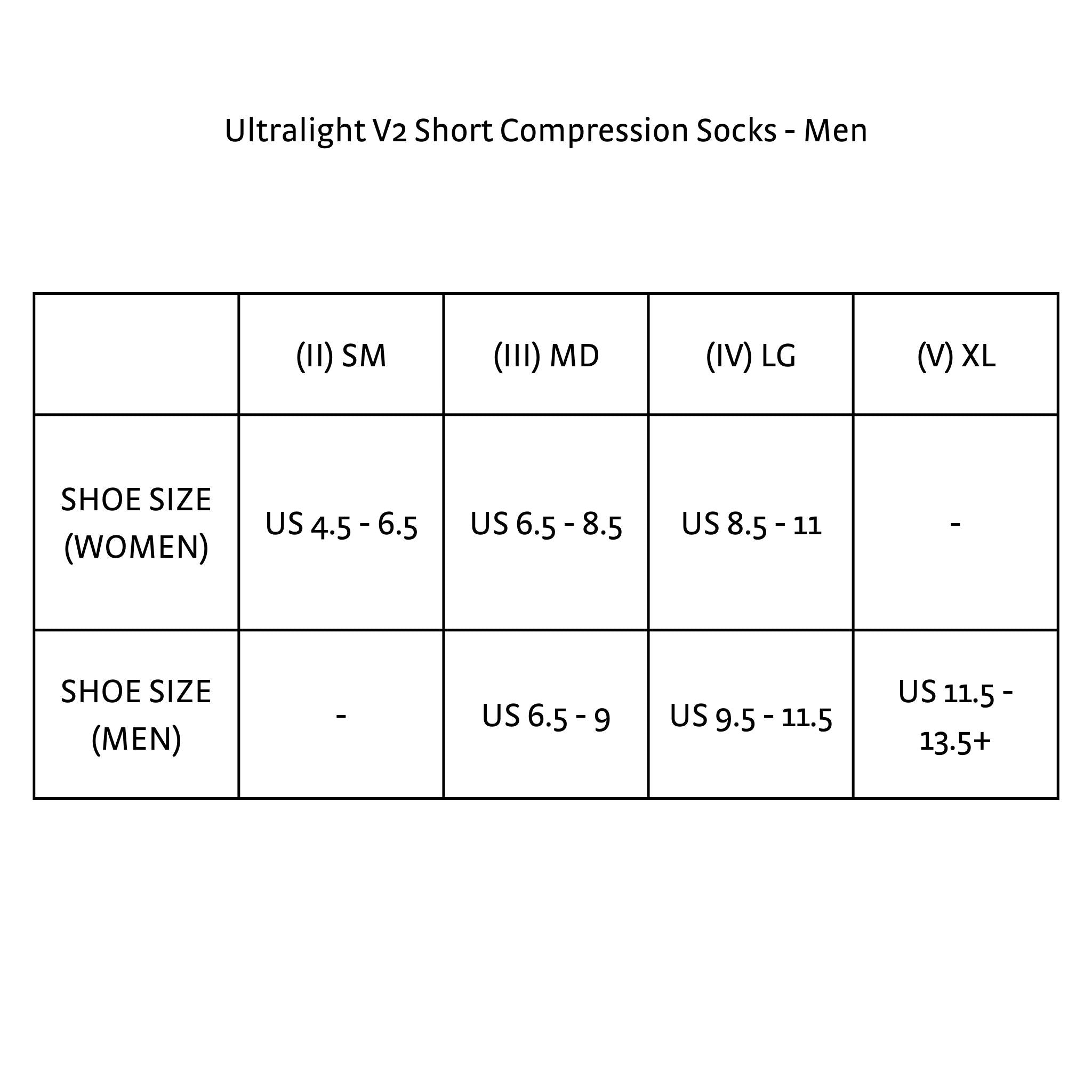 Ultralight V2 Short Compression Socks | Men