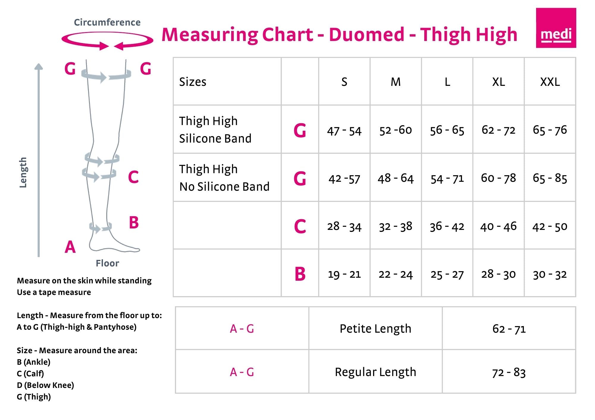 duomed®️ Thigh High Compression Stocking with Waist Attachment