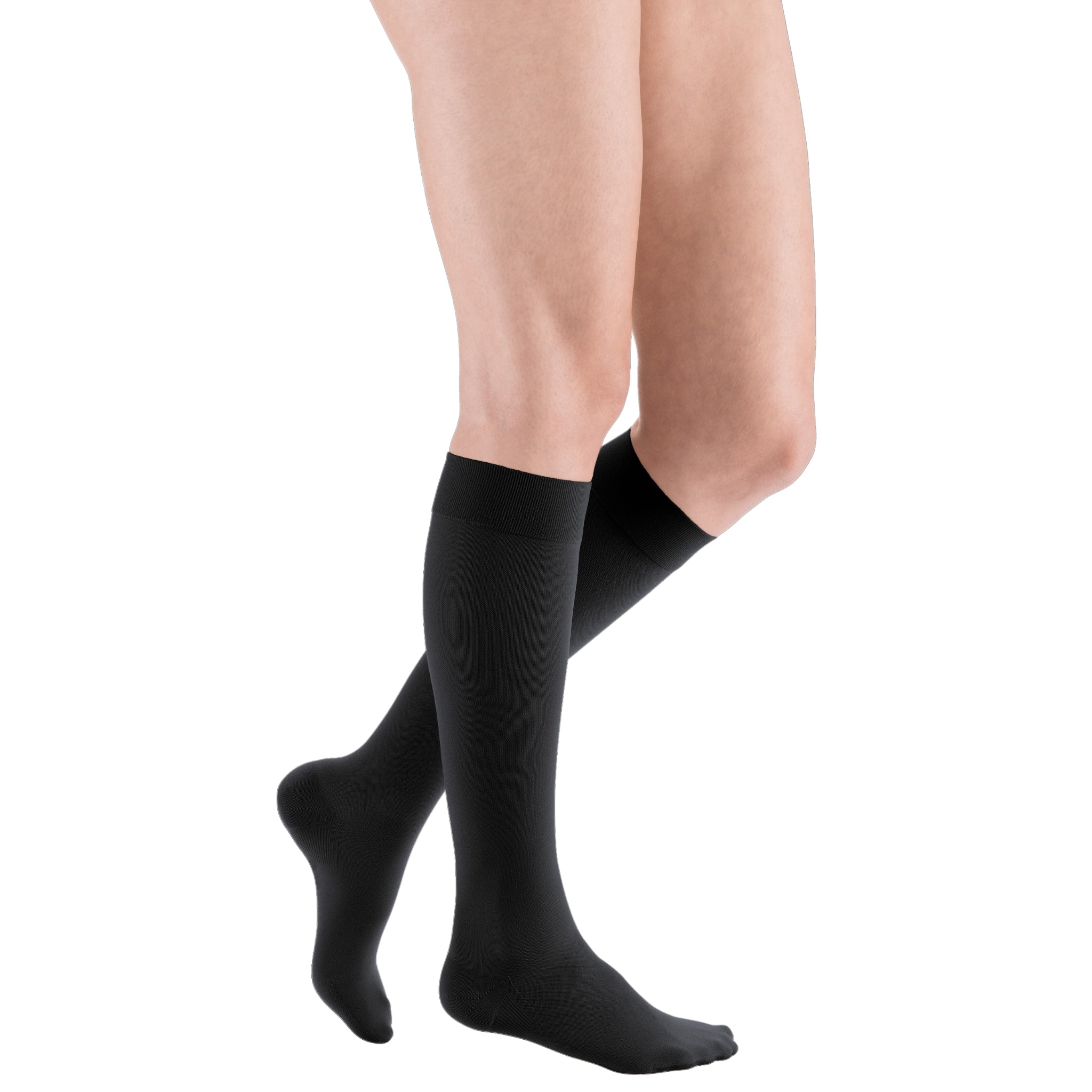 mediven®️ Plus Below Knee Compression Stocking Black