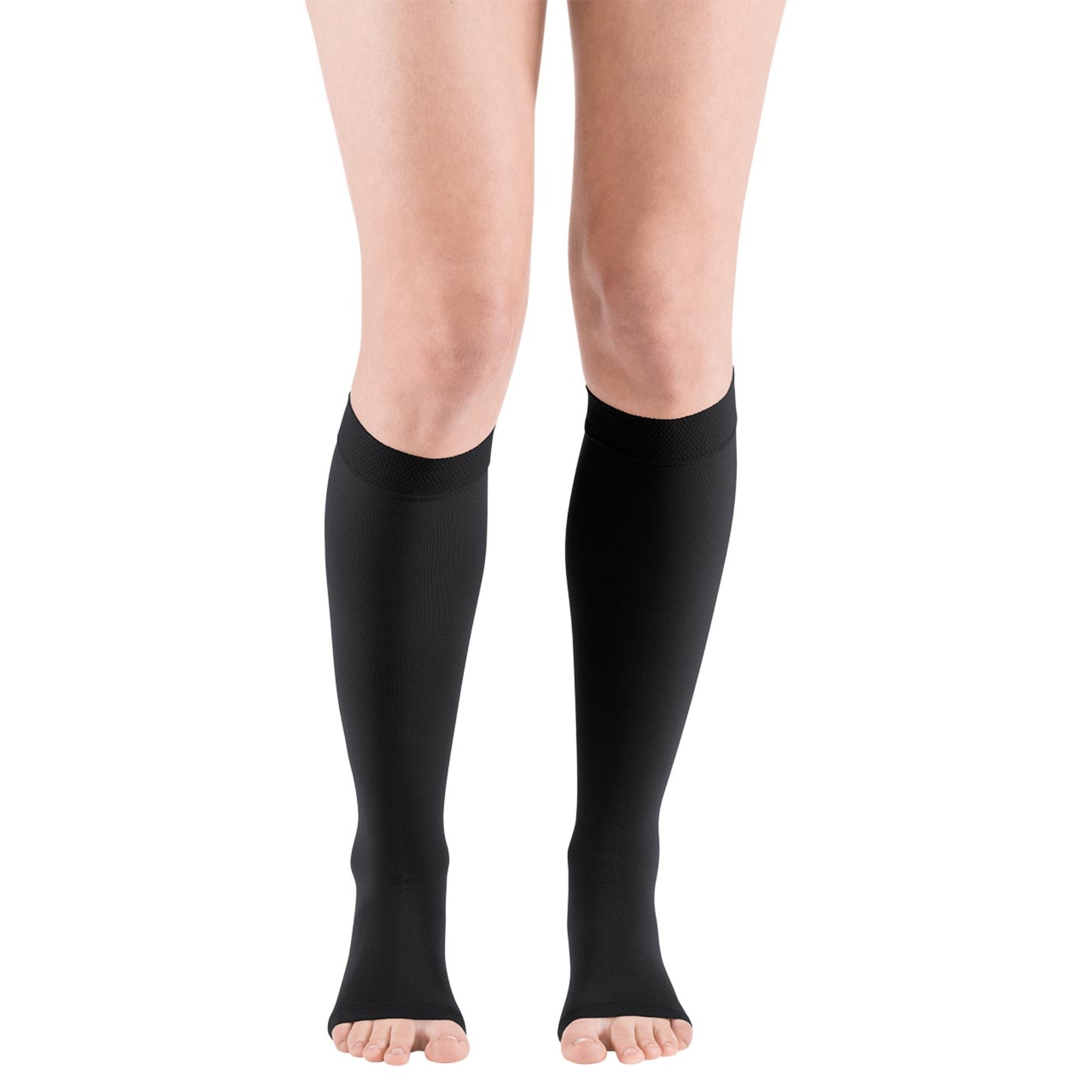 mediven®️ comfort Below Knee Compression Stockings Black