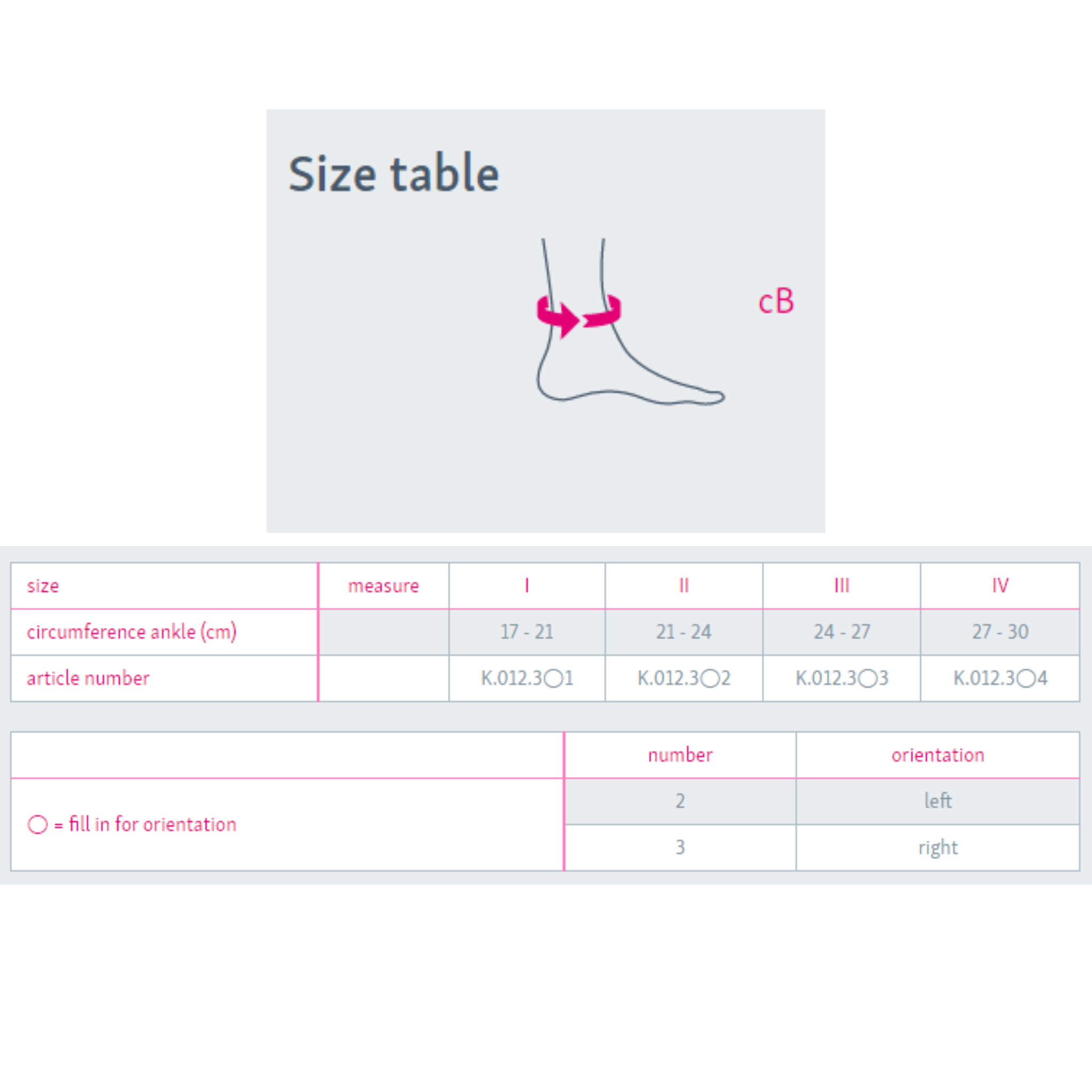 Ankle Orthosis | Levamed stabili-tri | medi
