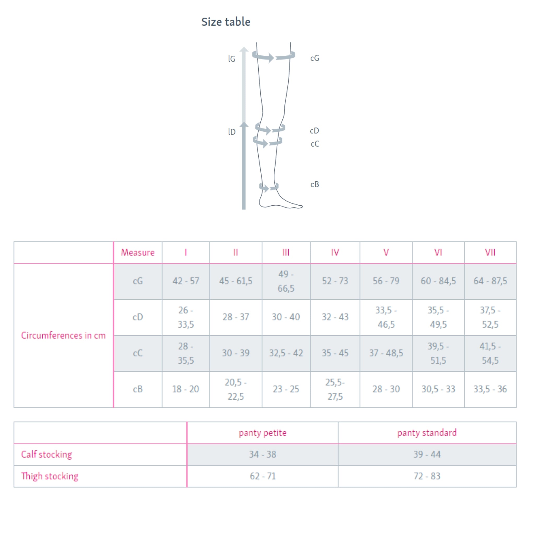 Compression Stockings  Below Knee High  Closed Toe I Natural I Sheer & Soft