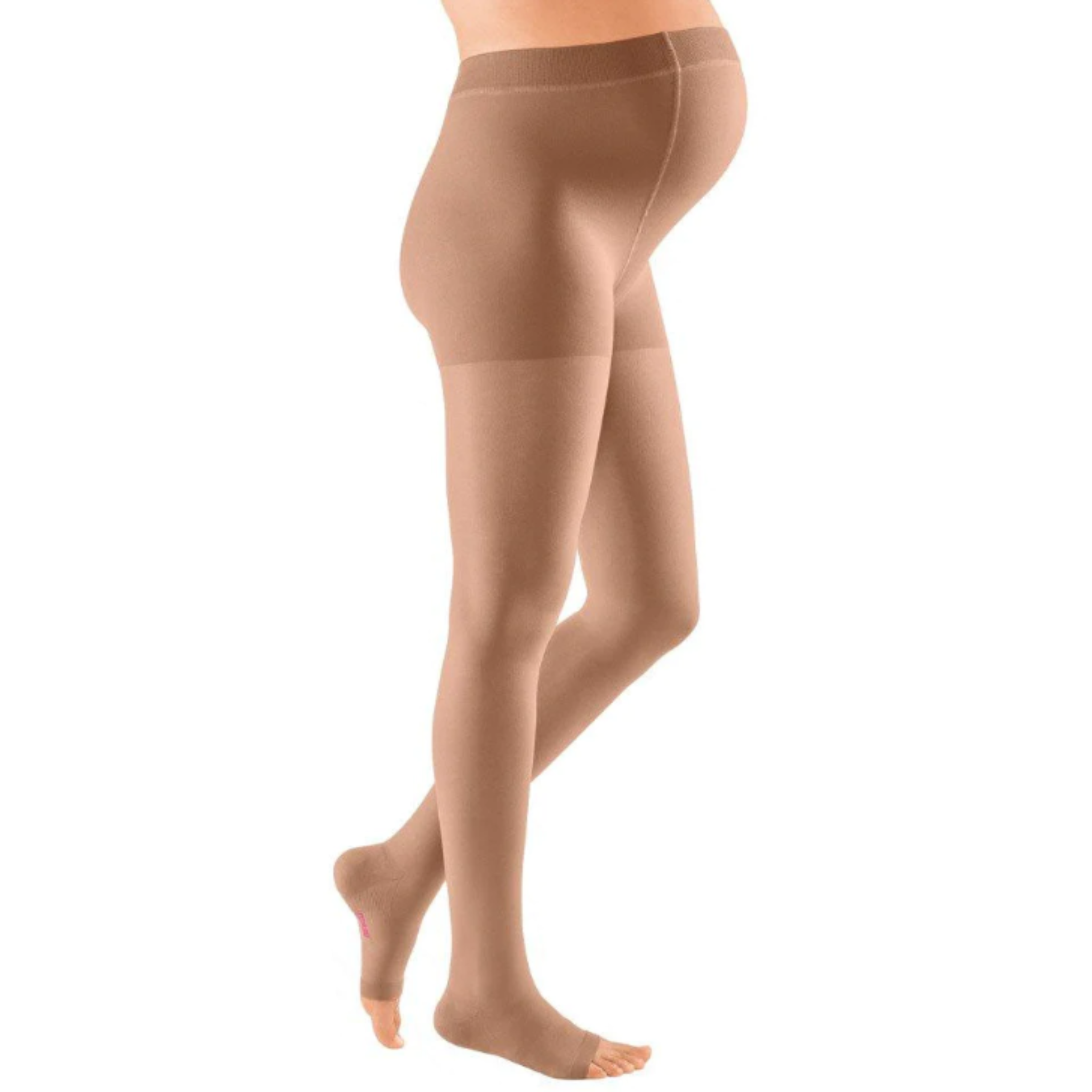 Compression Stockings | Maternity Pantyhose | Open Toe | Beige | mediven elegance®