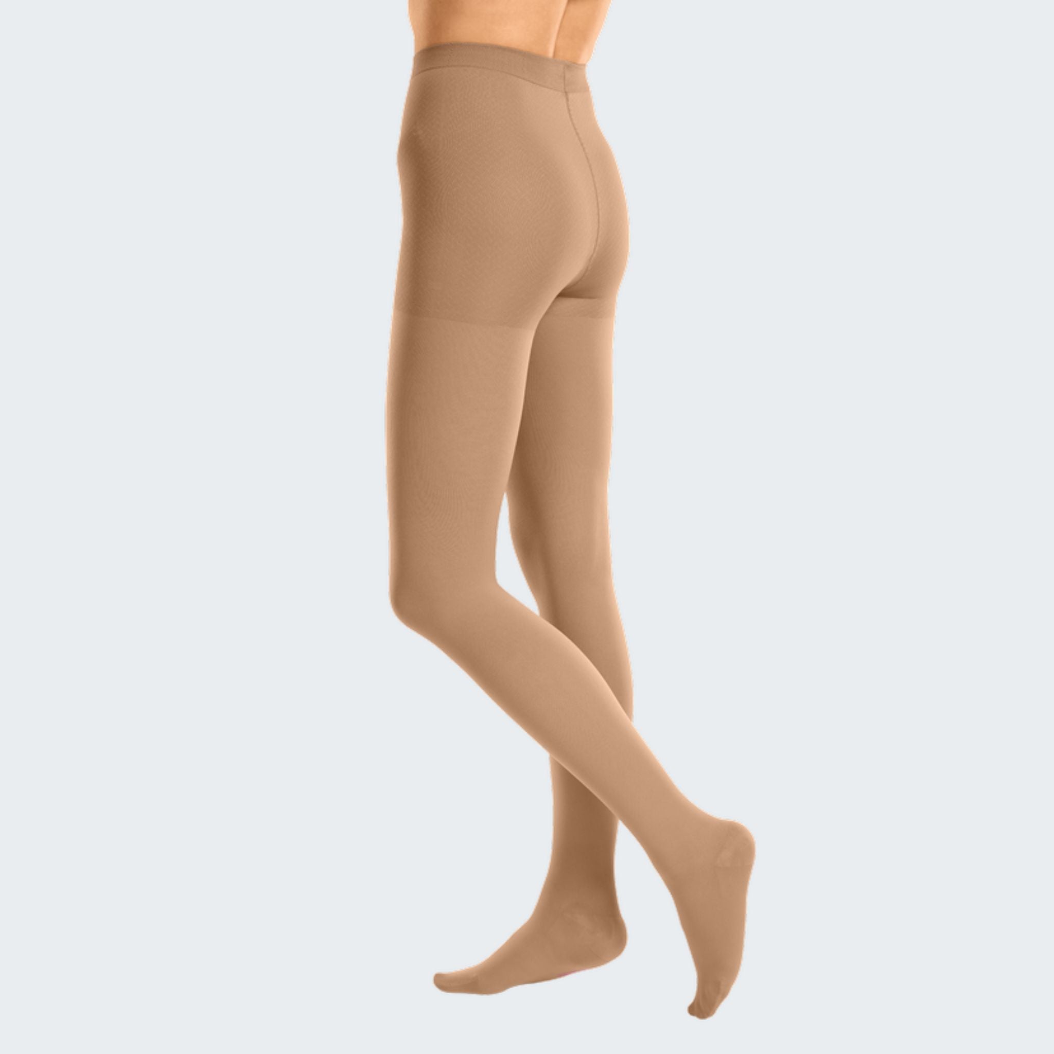 Compression Stockings | Pantyhose | Closed Toe | Caramel | mediven cotton