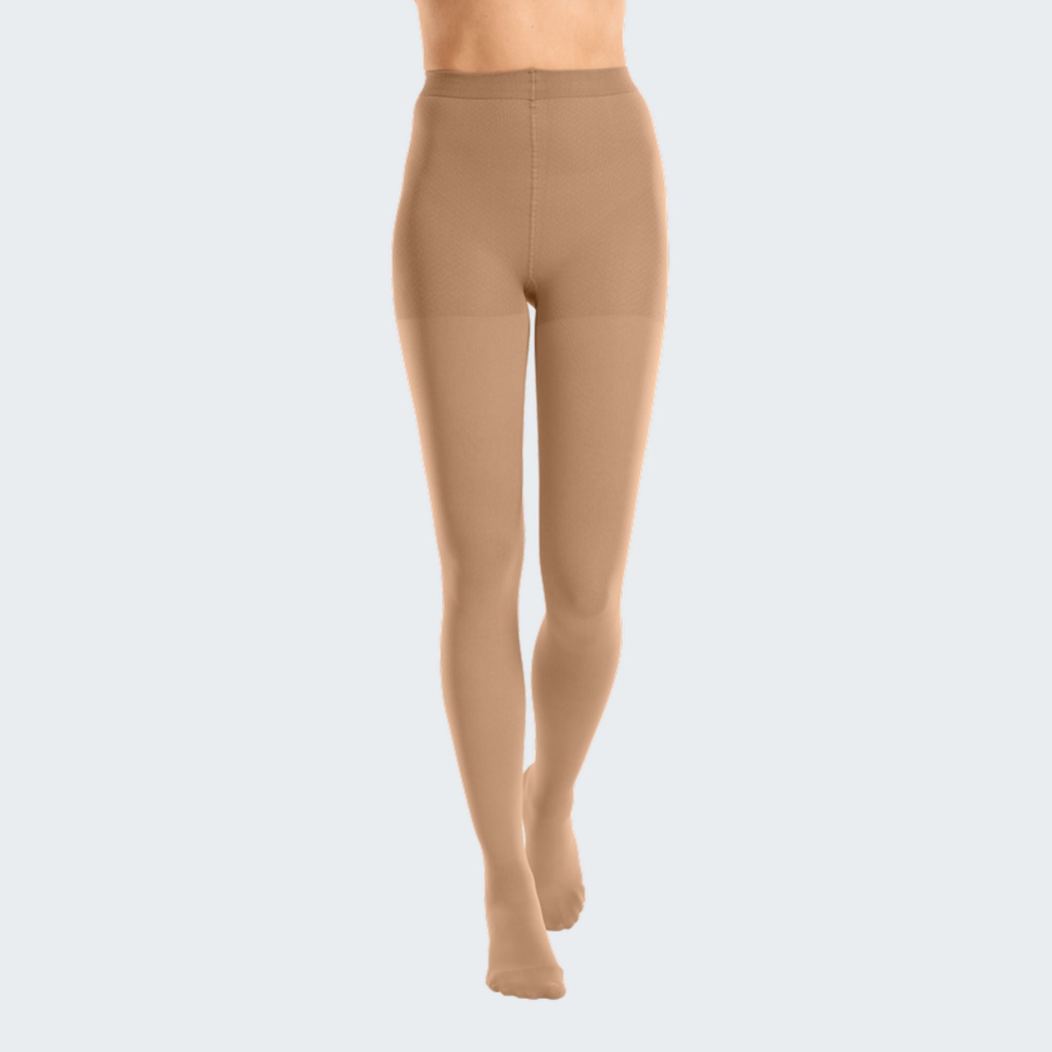 Compression Stockings | Pantyhose | Closed Toe | Caramel | mediven cotton