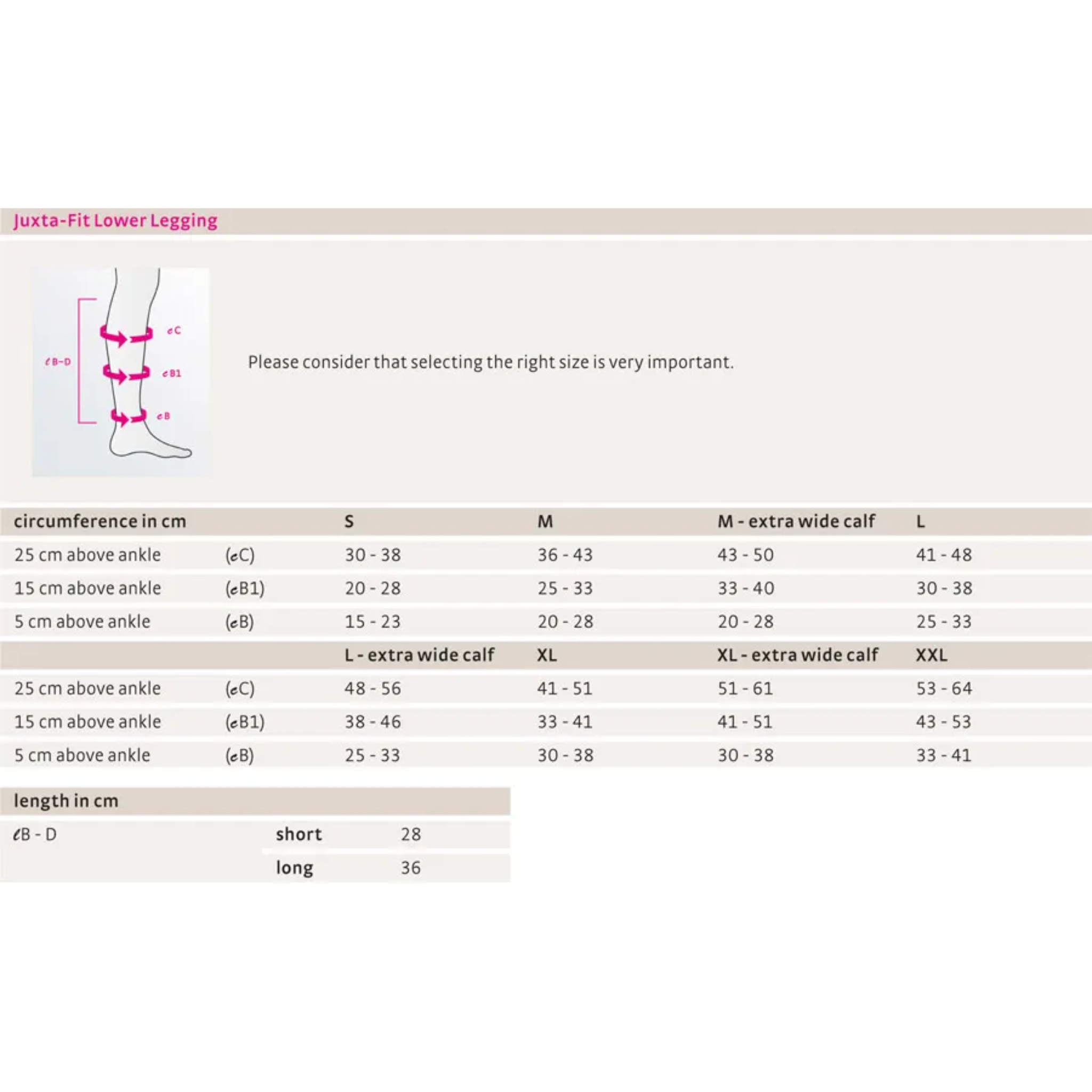 circaid® juxtafit® Essentials Lower Leg with Compressive Undersock