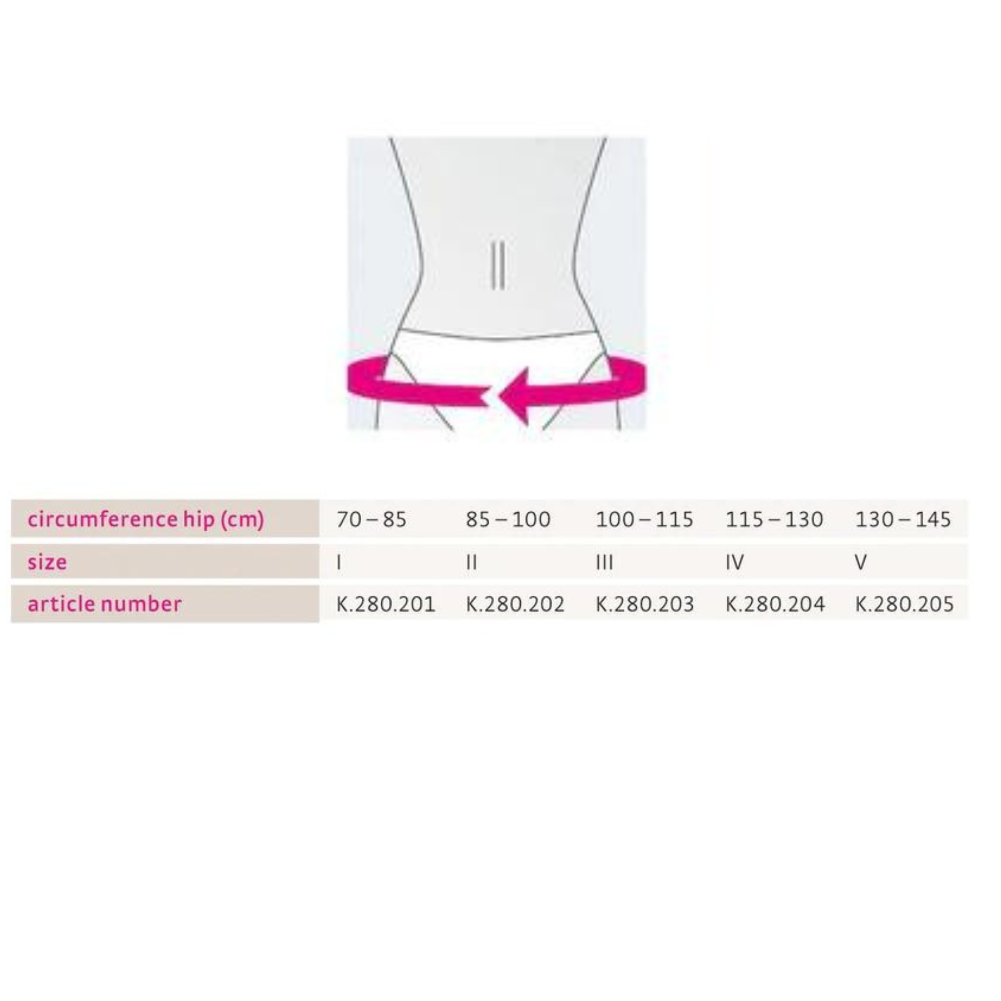 Modular Pelvis Orthosis | Lumbamed® sacro