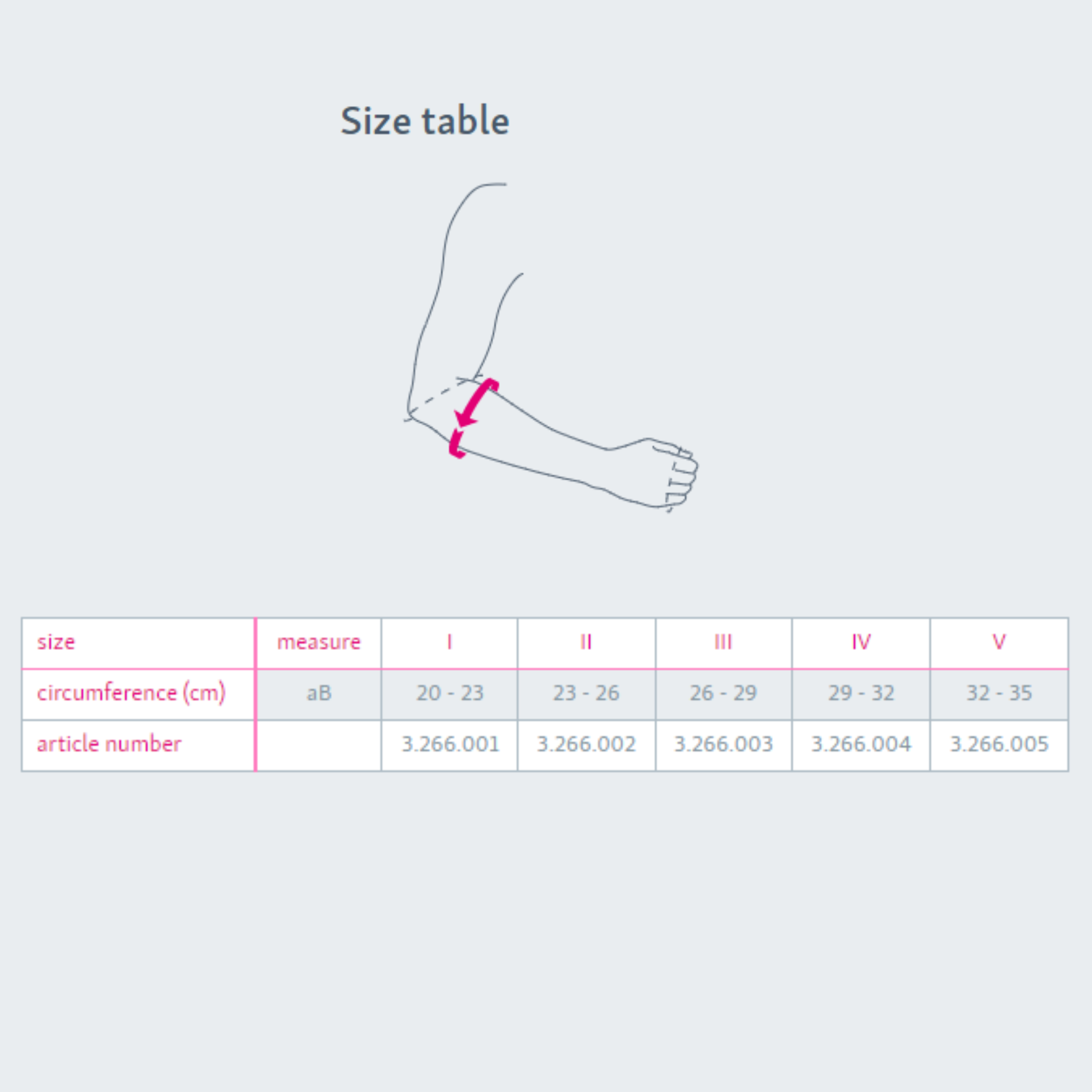 medi elastic elbow support