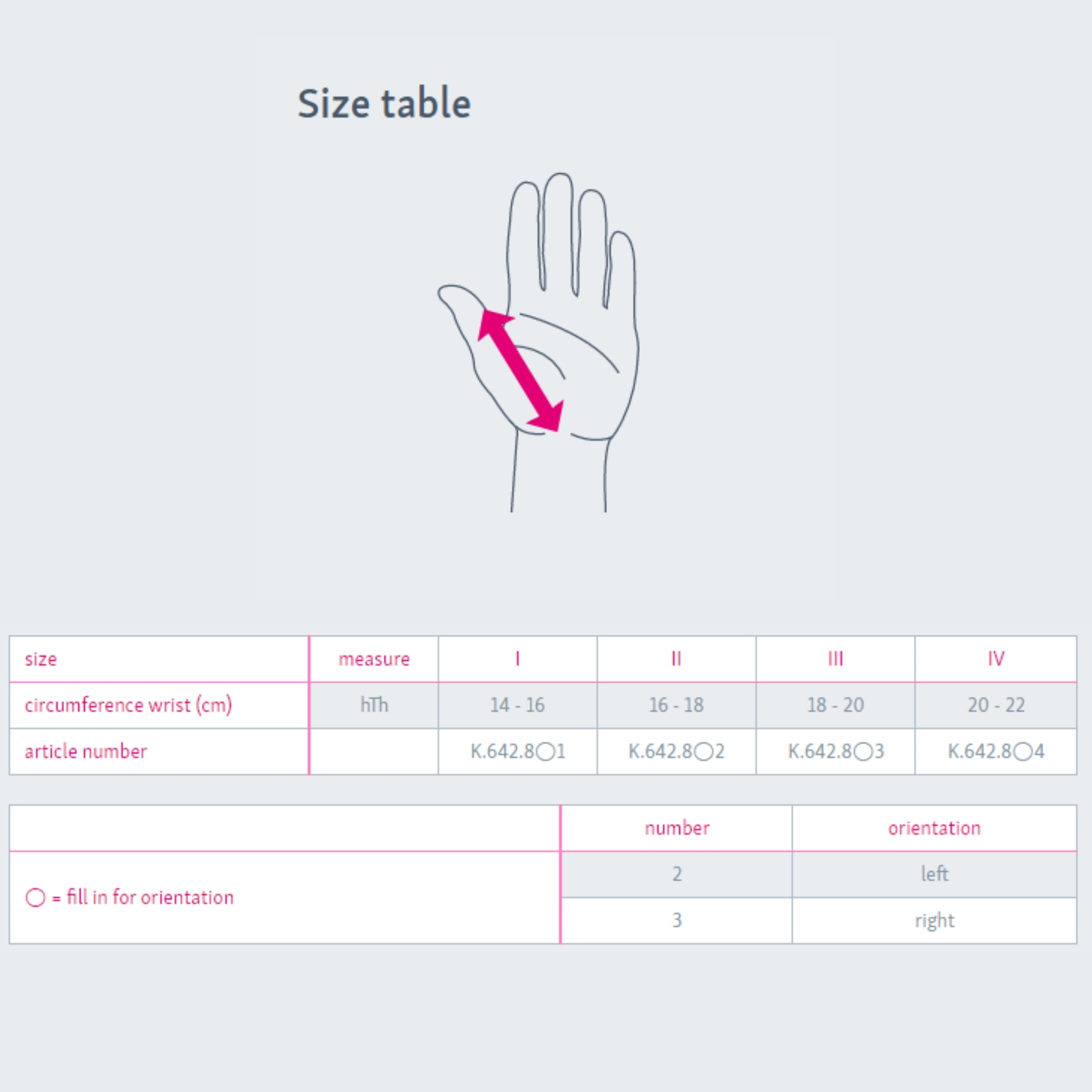 Wrist Support | Manu active | protect