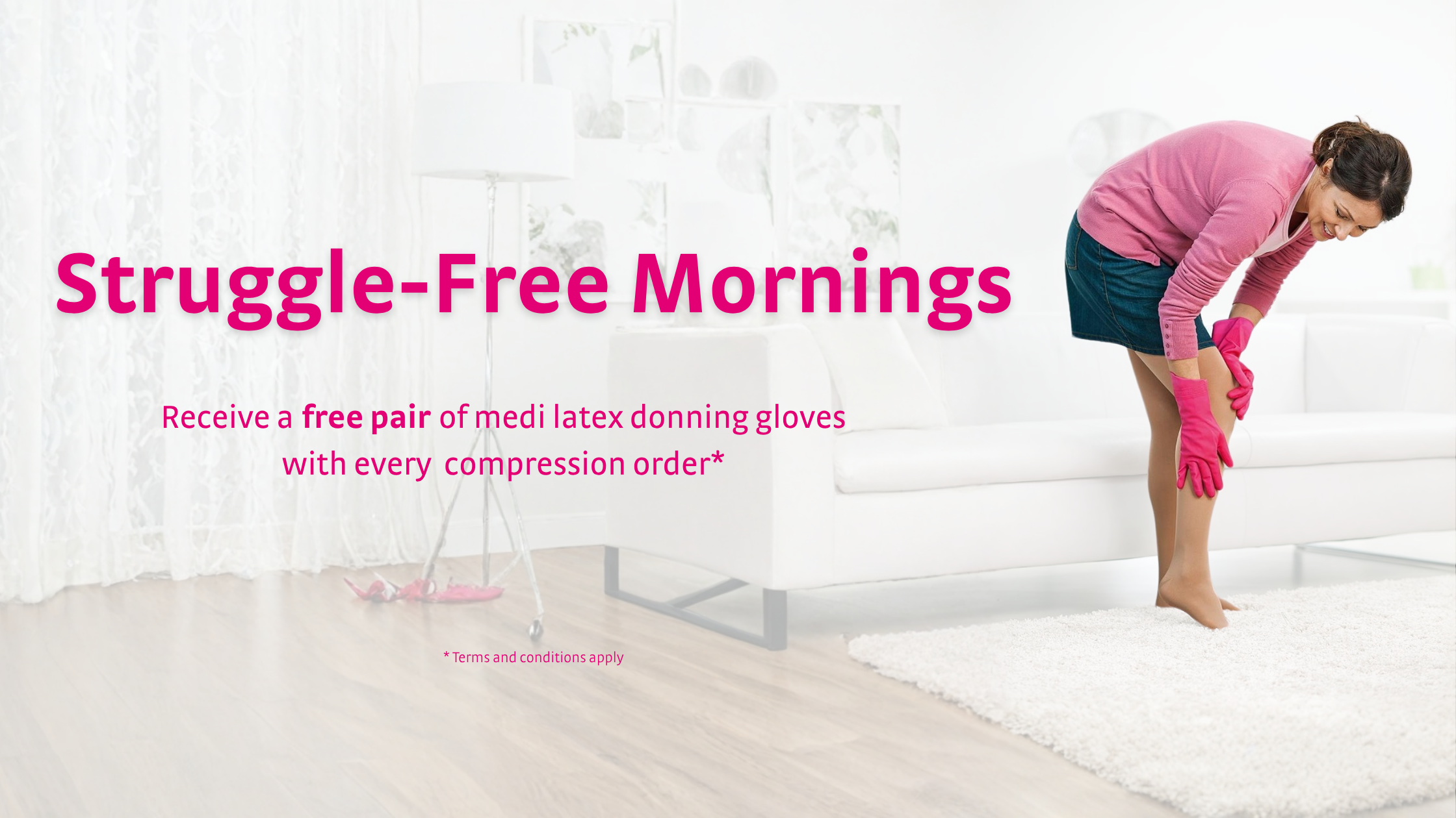 Free Donning Gloves with Every Compression Order