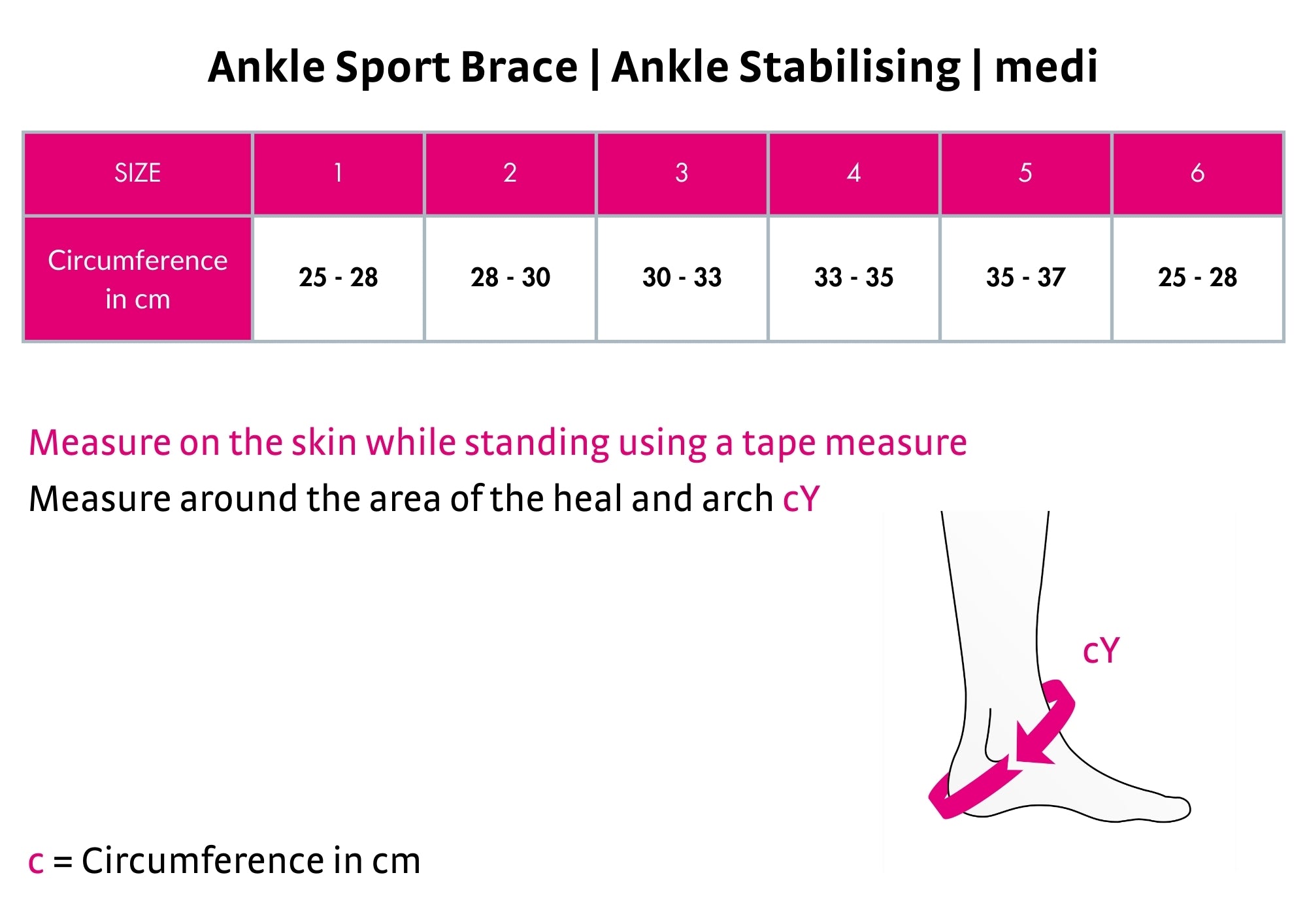 Ankle Sport Brace | Injured Ankle Stabilising | medi