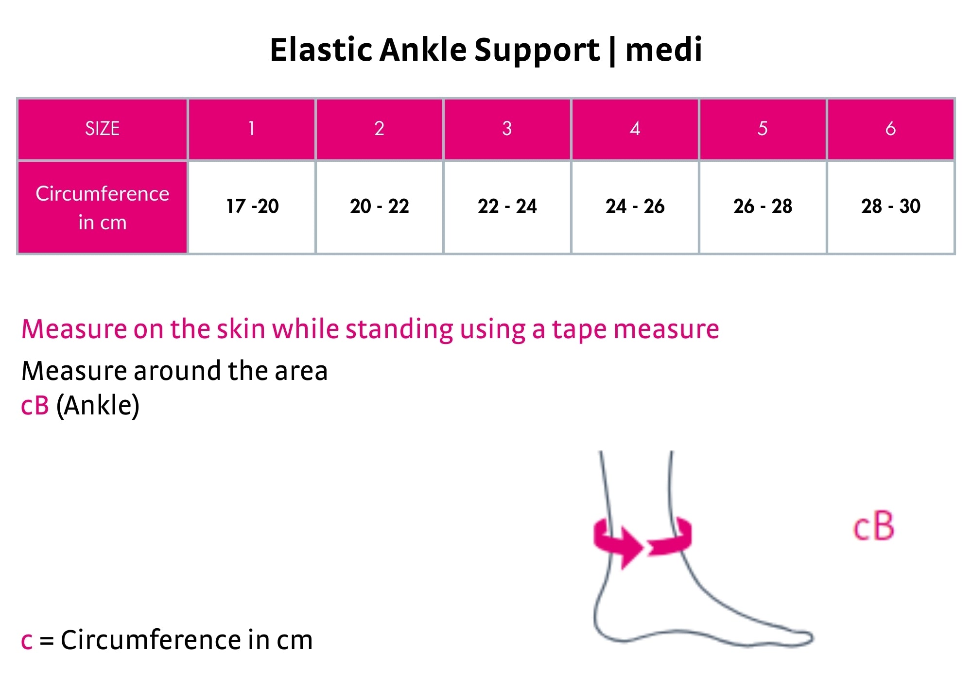 Elastic Ankle Support | medi