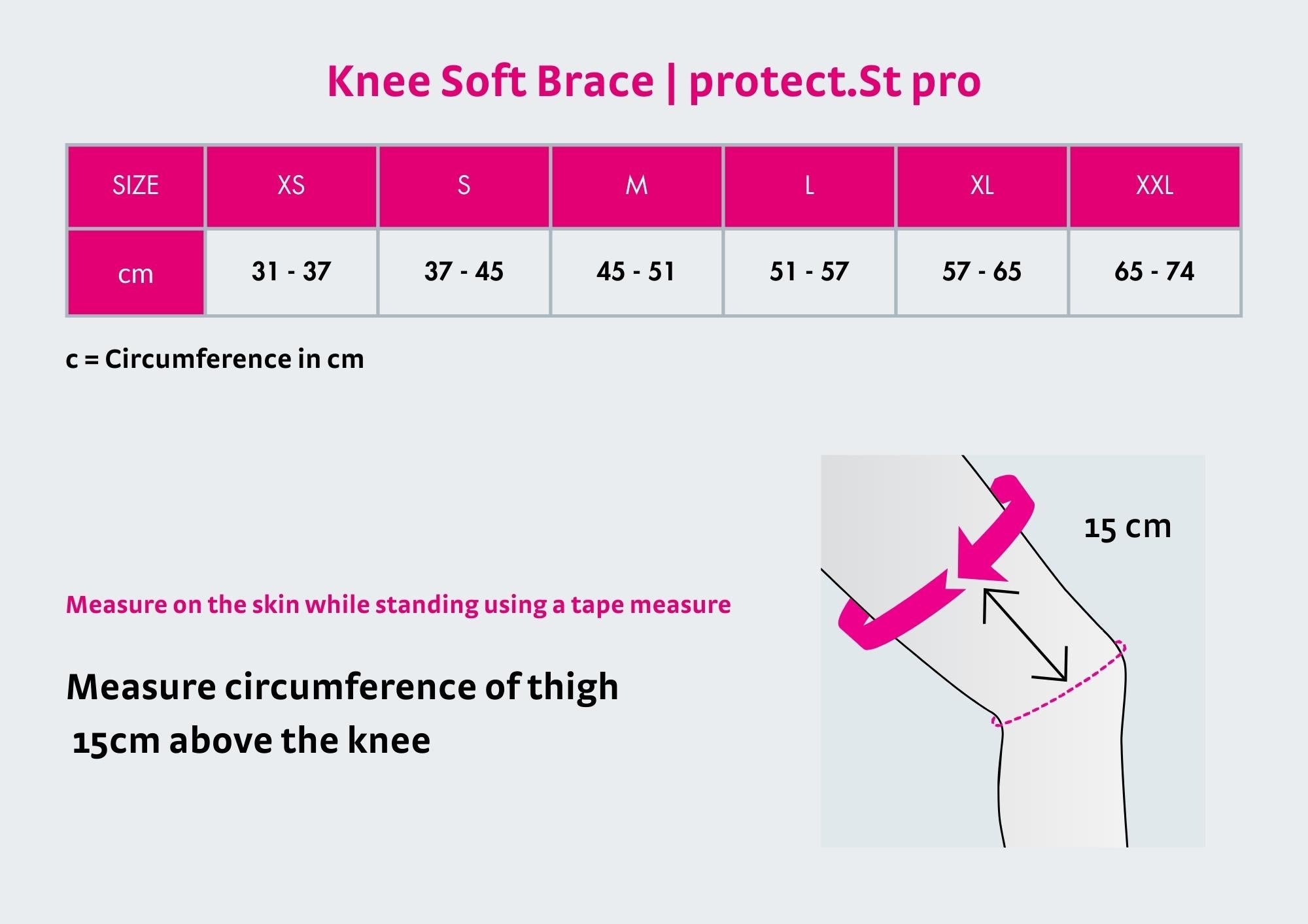 Knee Soft Brace | protect.St pro