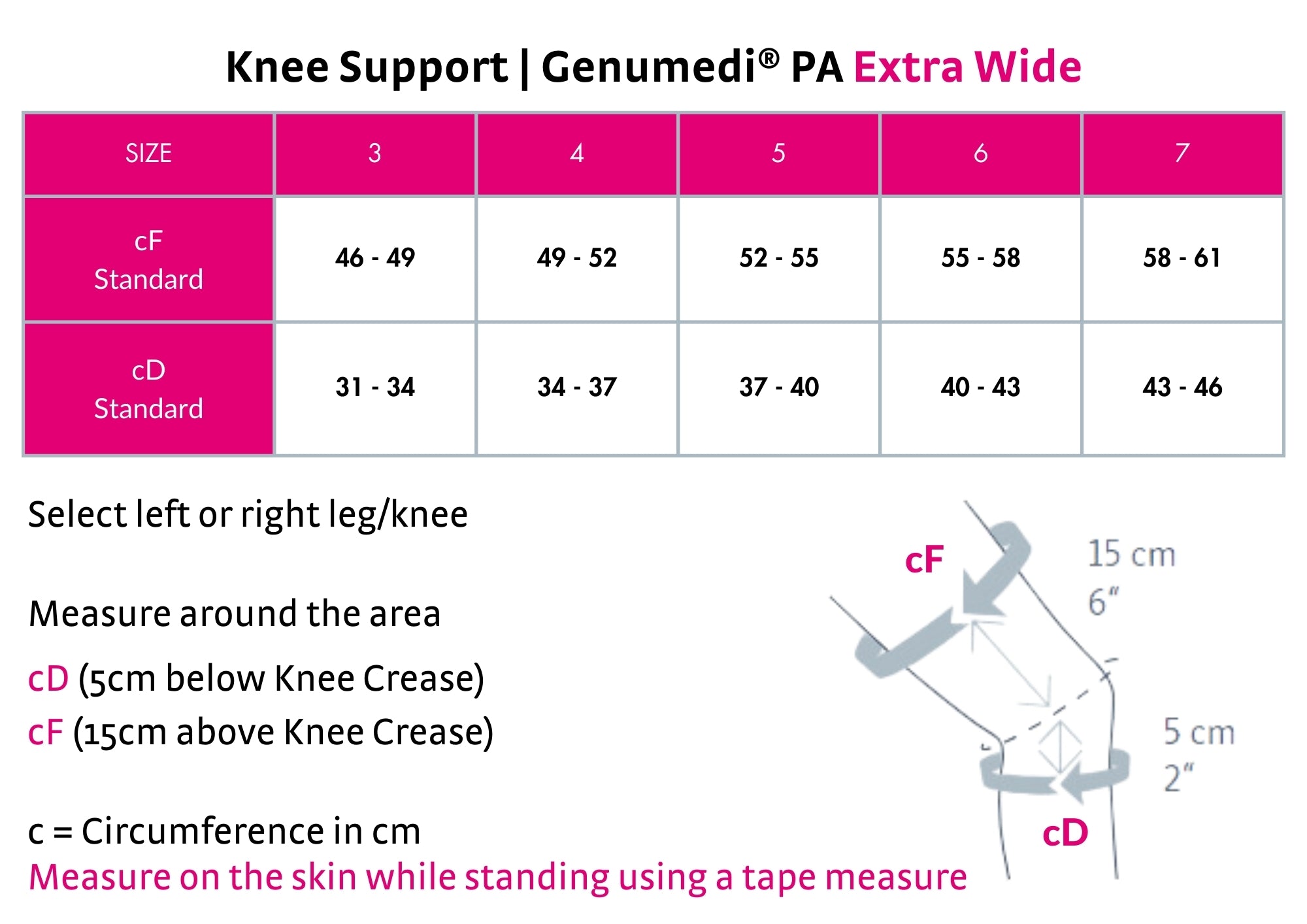 Knee Support Soft Brace | Inner Knee Pain | Genumedi® PA