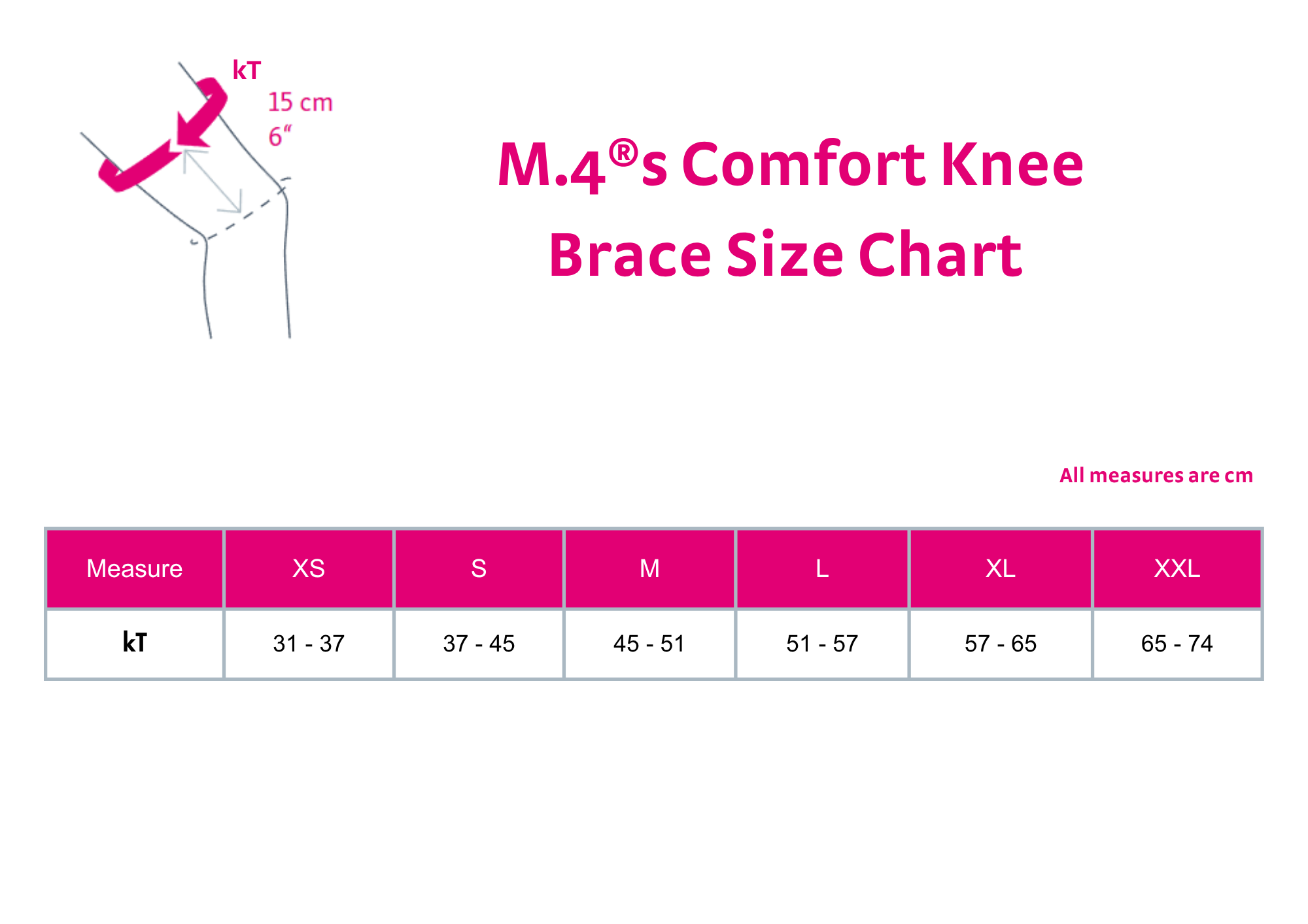 4-Point Knee Brace  | M.4s® comfort