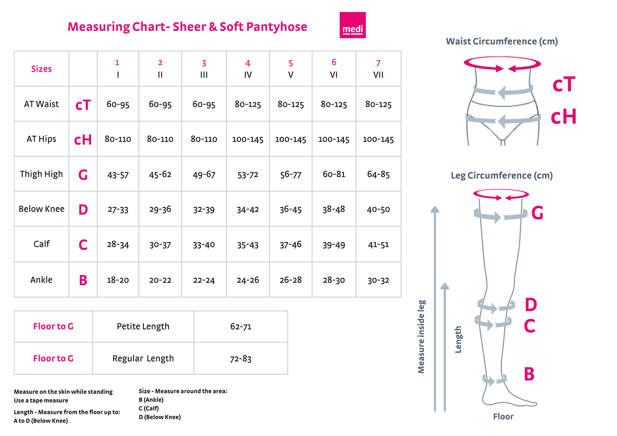 Sheer & Soft Pantyhose Closed Toe (Natural)