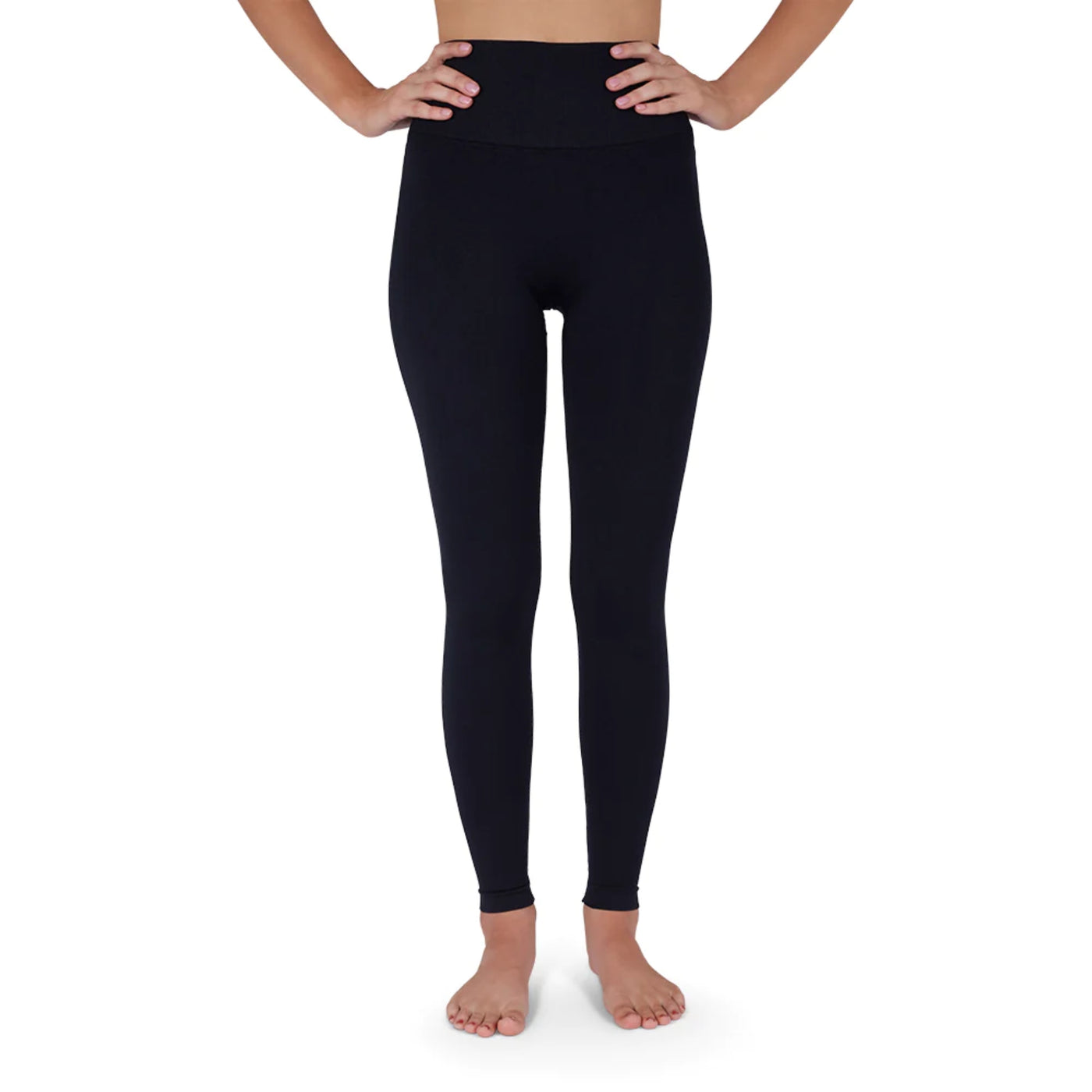 Leggings Modellanti Commando USA – Capri In Pizzo Bianco, Opachi, Vita Alta, Taglia M