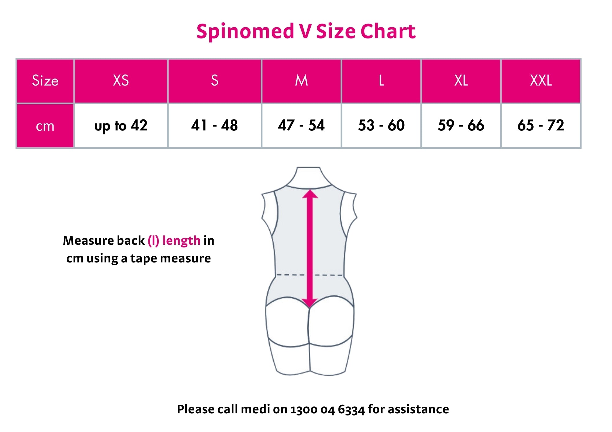 Spinomed® V Back Orthosis for Osteoporosis