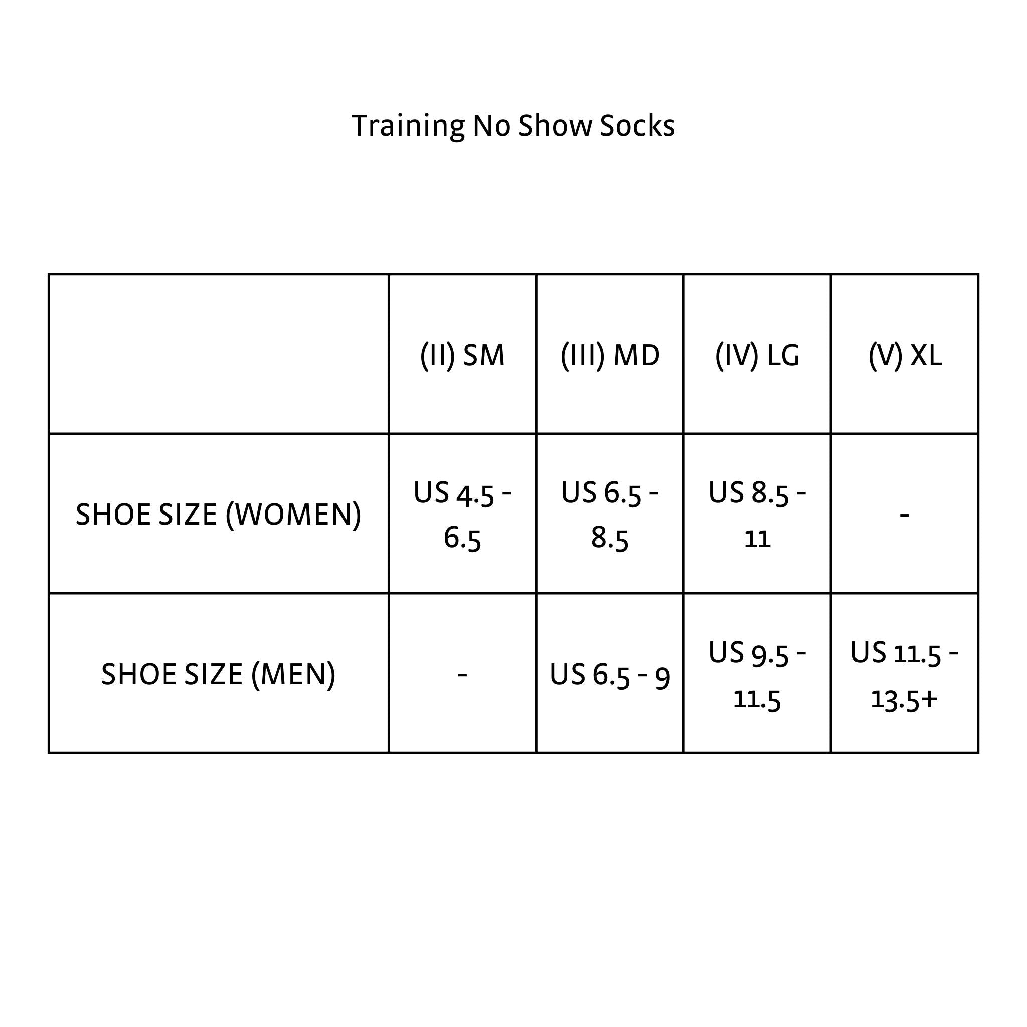 Training No Show Socks | Unisex