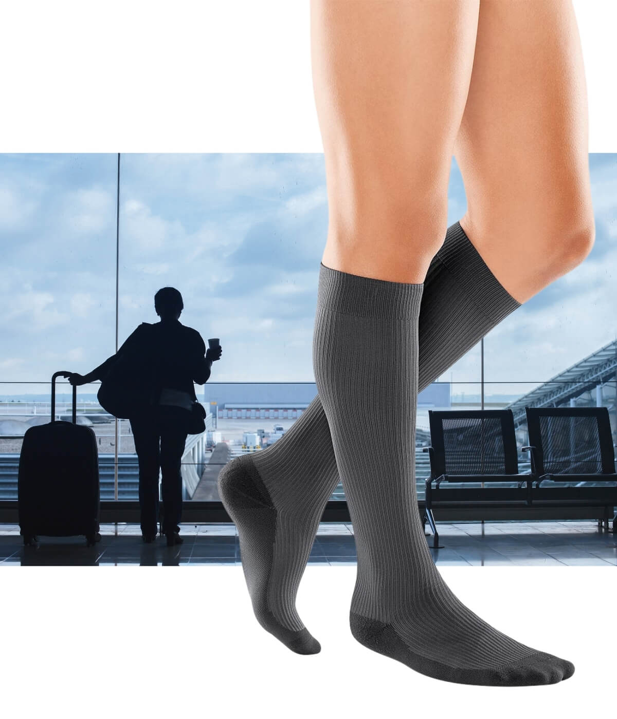 Travel Compression Socks Stockings medi Australia