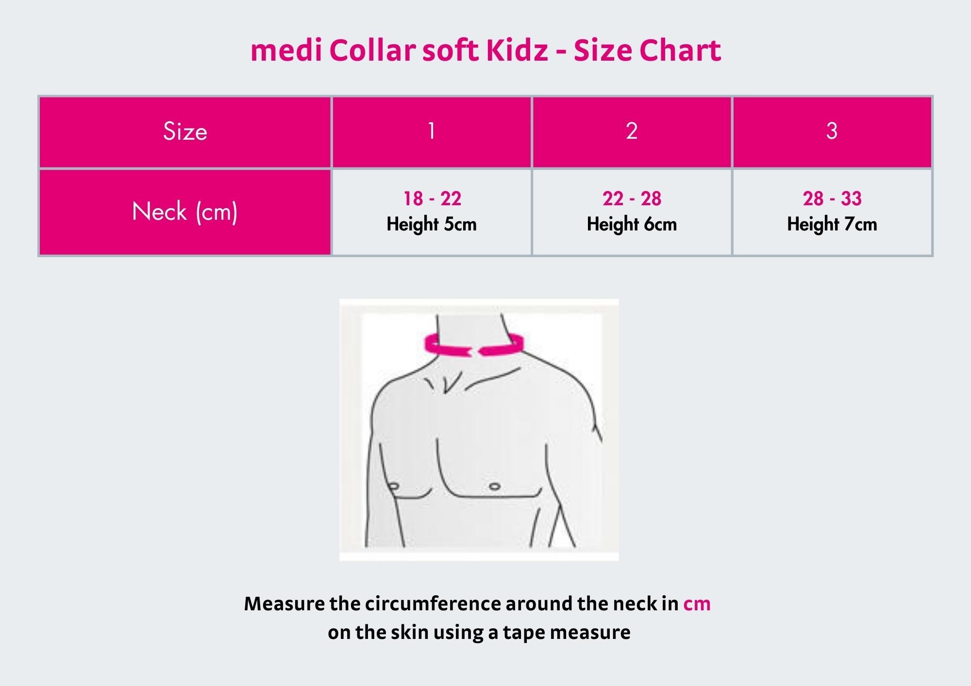 Medi Neck Collar Soft Kidz Medi Australia medi-neck-collar-soft-kidz-medi-australia