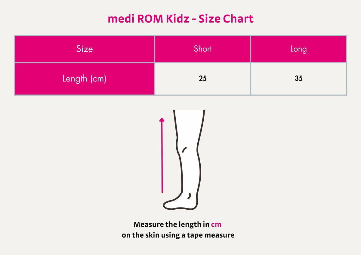 medi ROM Kidz Universal Knee Brace | medi Australia