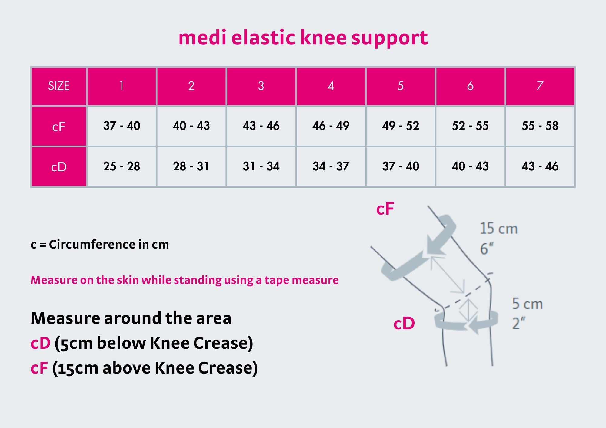 Elastic Knee Support | Two-Way-Stretch | medi