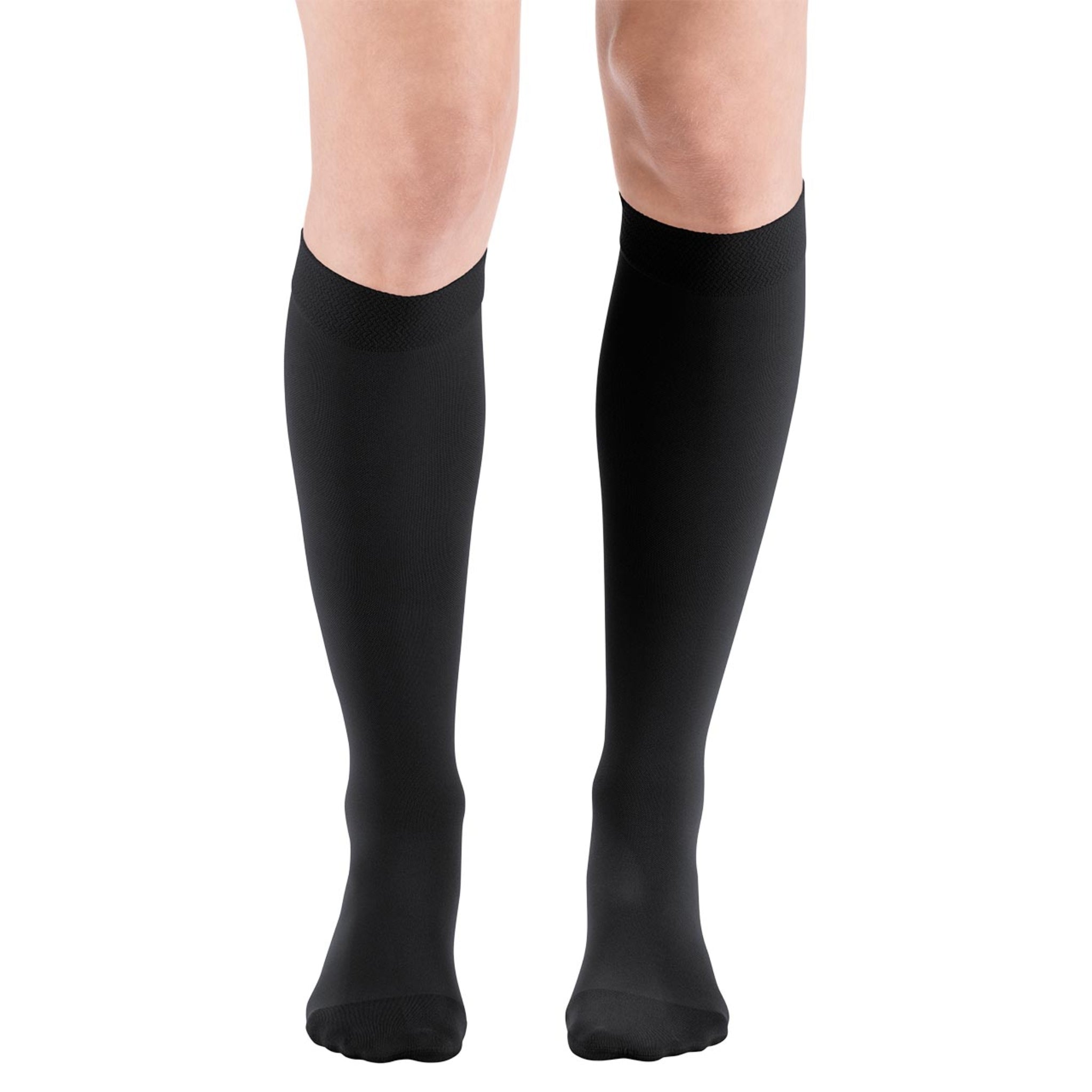 mediven®️ comfort Below Knee Compression Stockings Black