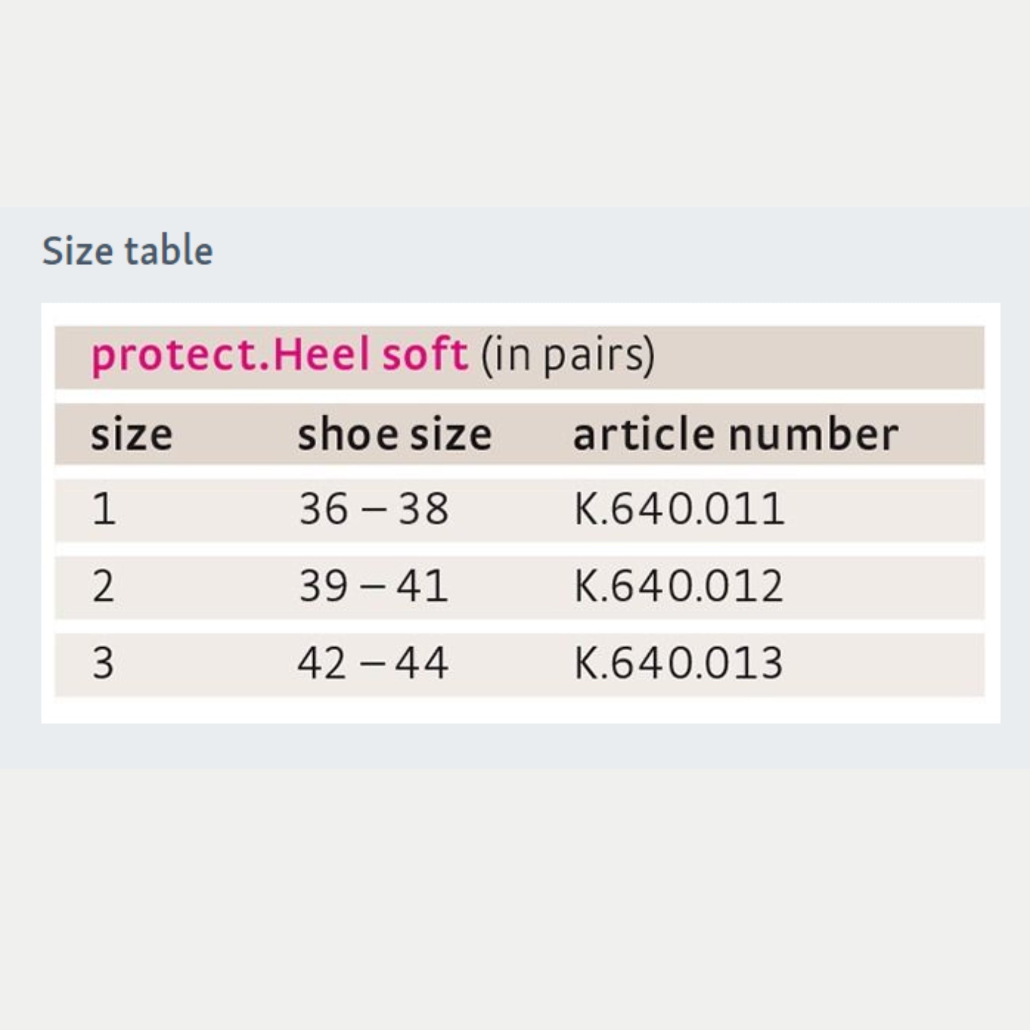 protect.Heel soft (pair)