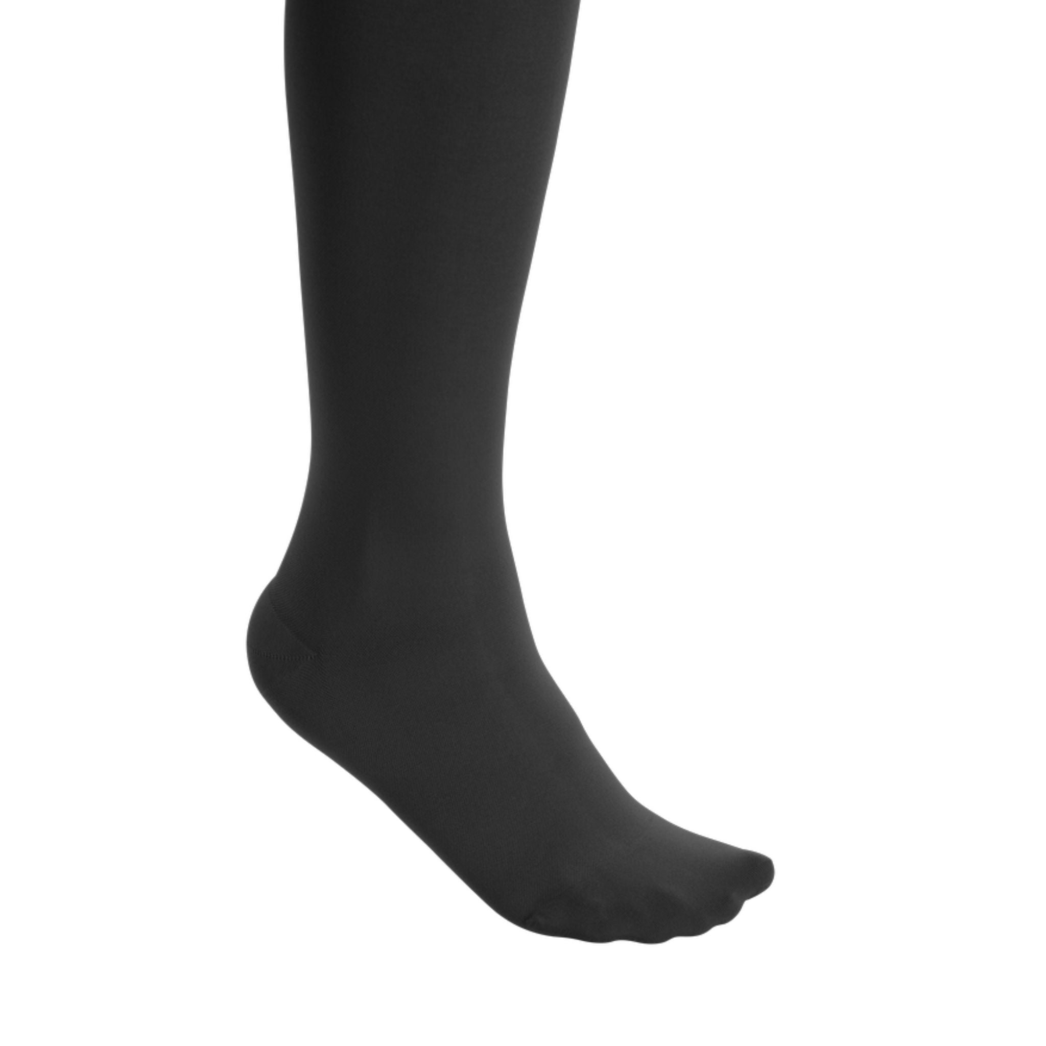 Compression Stockings  Below Knee  Closed Toe  Black  mediven cotton